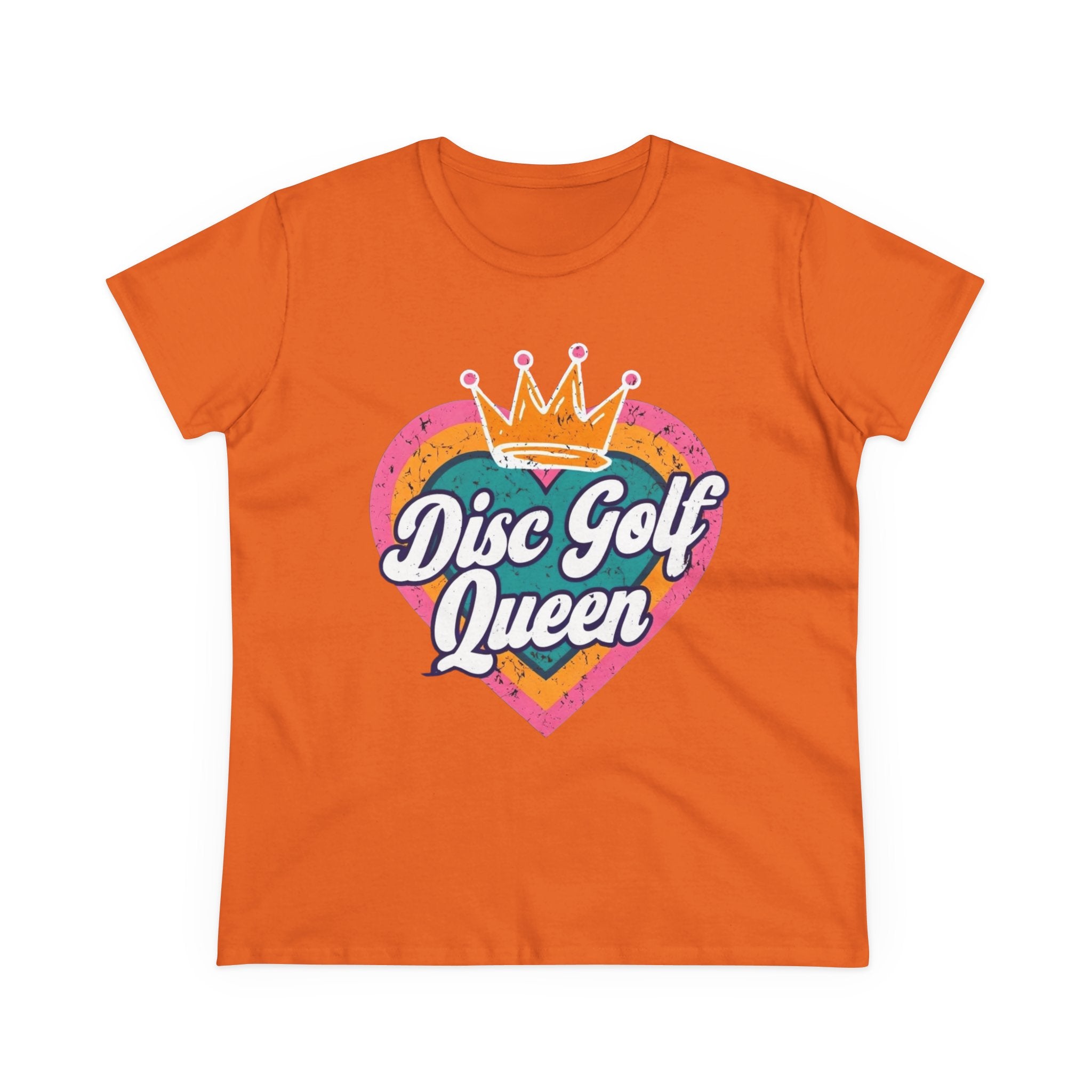 Disc Golf Queen Women's Tee, Fun Disc Golf T-Shirt, Sporty Graphic Tee, Gift for Disc Golf Lovers, Casual Outfit, Summer Wardrobe