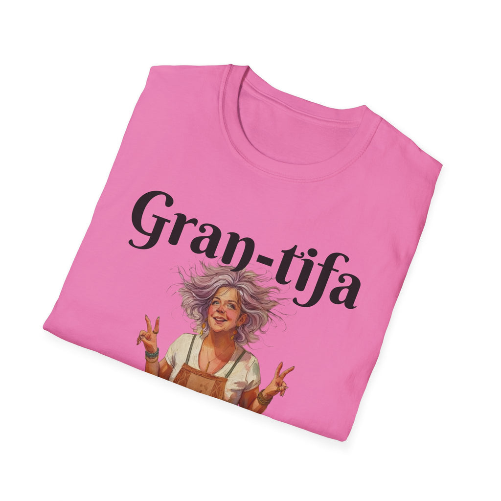 Gran-tifa Anti-Fascist T-Shirt — Political Activist Tee Grandma gift