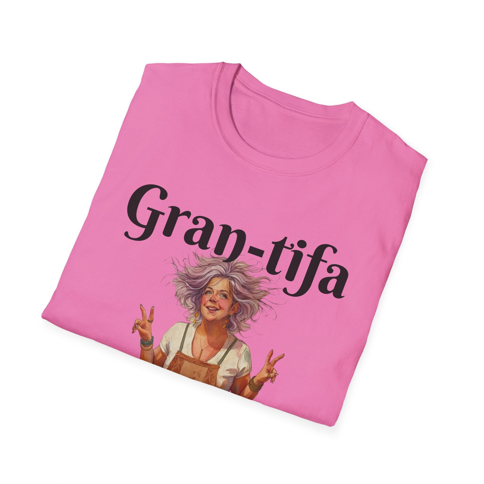 Gran-tifa Anti-Fascist T-Shirt — Political Activist Tee Grandma gift