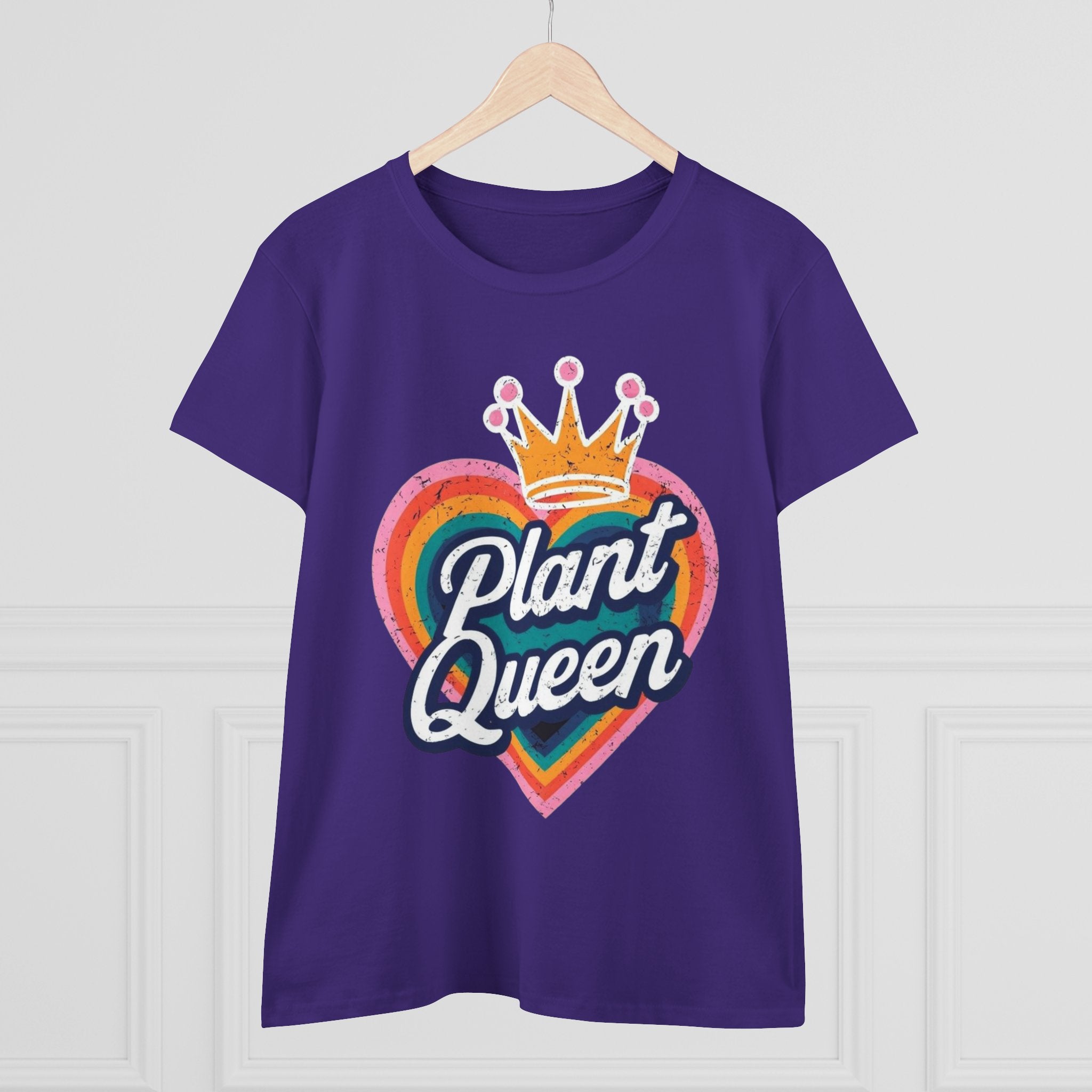 BoHo Plant Queen Women vintage Tee, Gardening Flowers Shirt, Plant Lover Gift, Botanical Graphic Top, Earthy Vibes T-Shirt