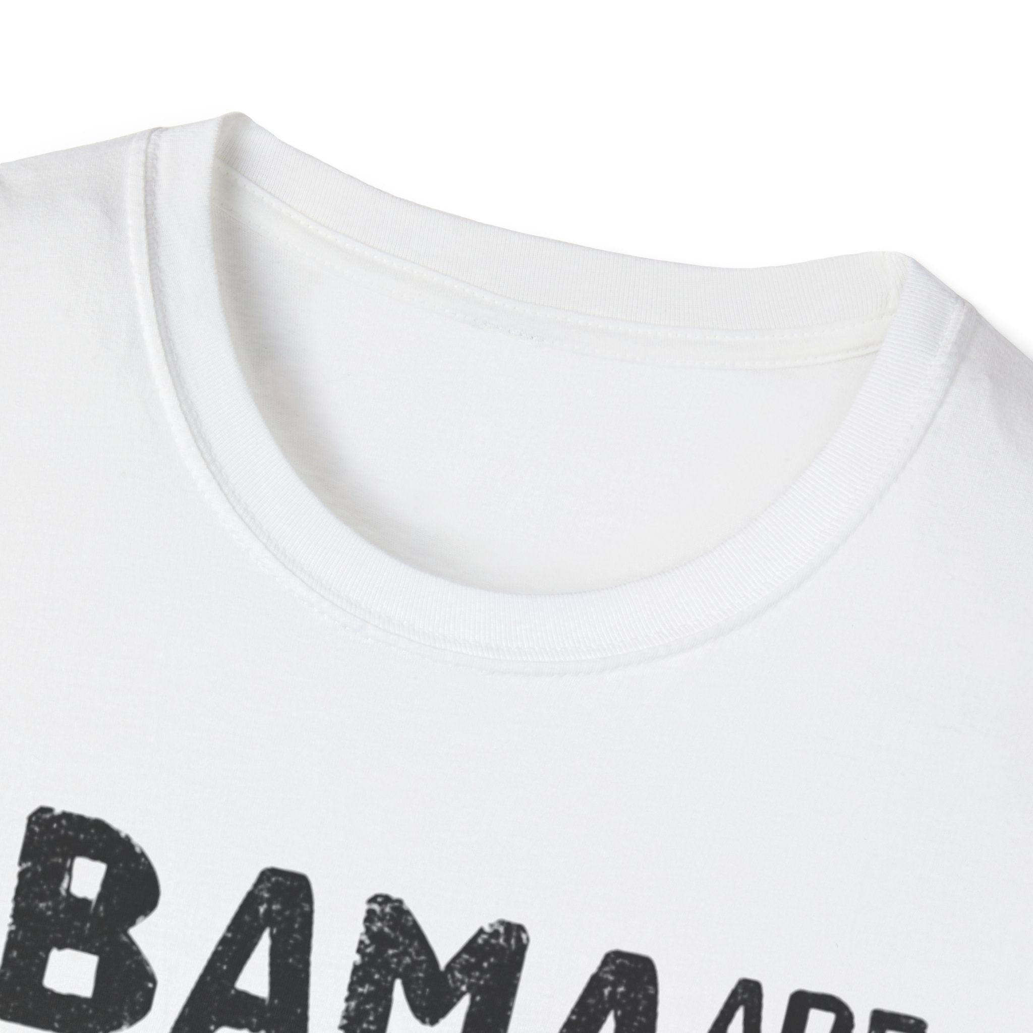 Obama are you coming home? Funny Political T-Shirt, Unisex Softstyle Tee, Humorous Gift. Quirky Apparel, Casual Wear