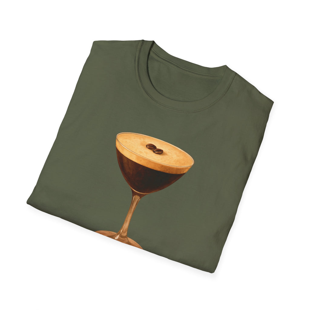 Espresso martini Coffee drink Lover's Unisex T-Shirt - Perfect Gift for Baristas, Coffee Enthusiasts, Birthday, Holidays, Casual Wear