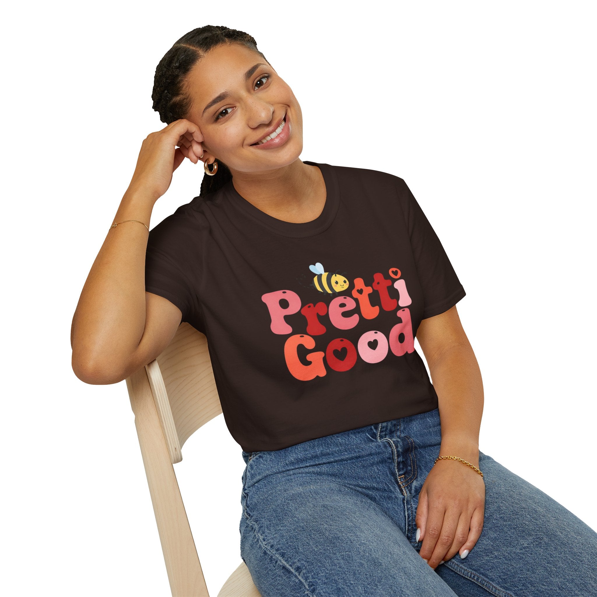 Be Pretti Good Political Protest T-Shirt — Retro Anti-ICE Typography