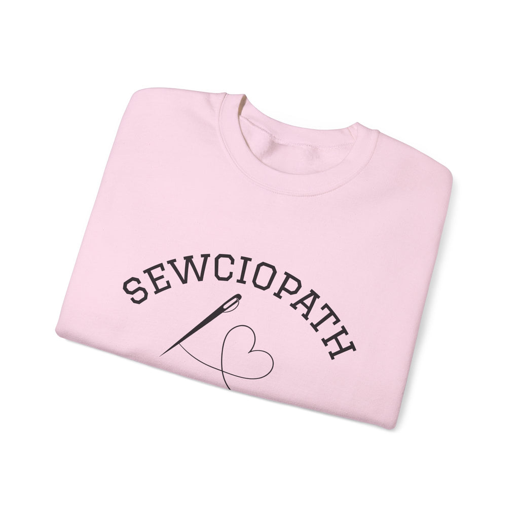 Funny Sewciopath Crewneck Sweatshirt sewing gift