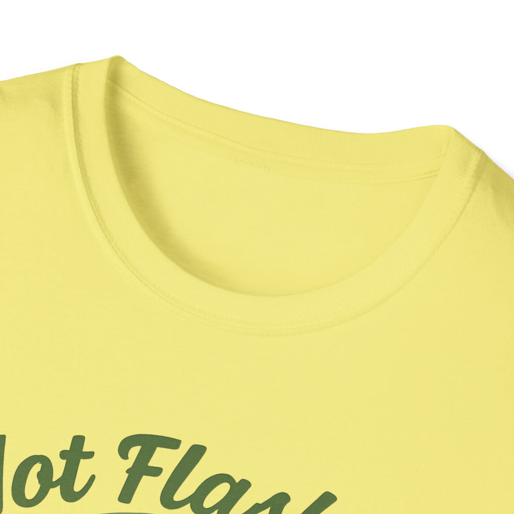 Menopause Life Change Gifts for Her Unisex Softstyle T-Shirt, Hot Flashes Cold Heart, Funny Menopausal Shirt, Gift for Women, Comfortable