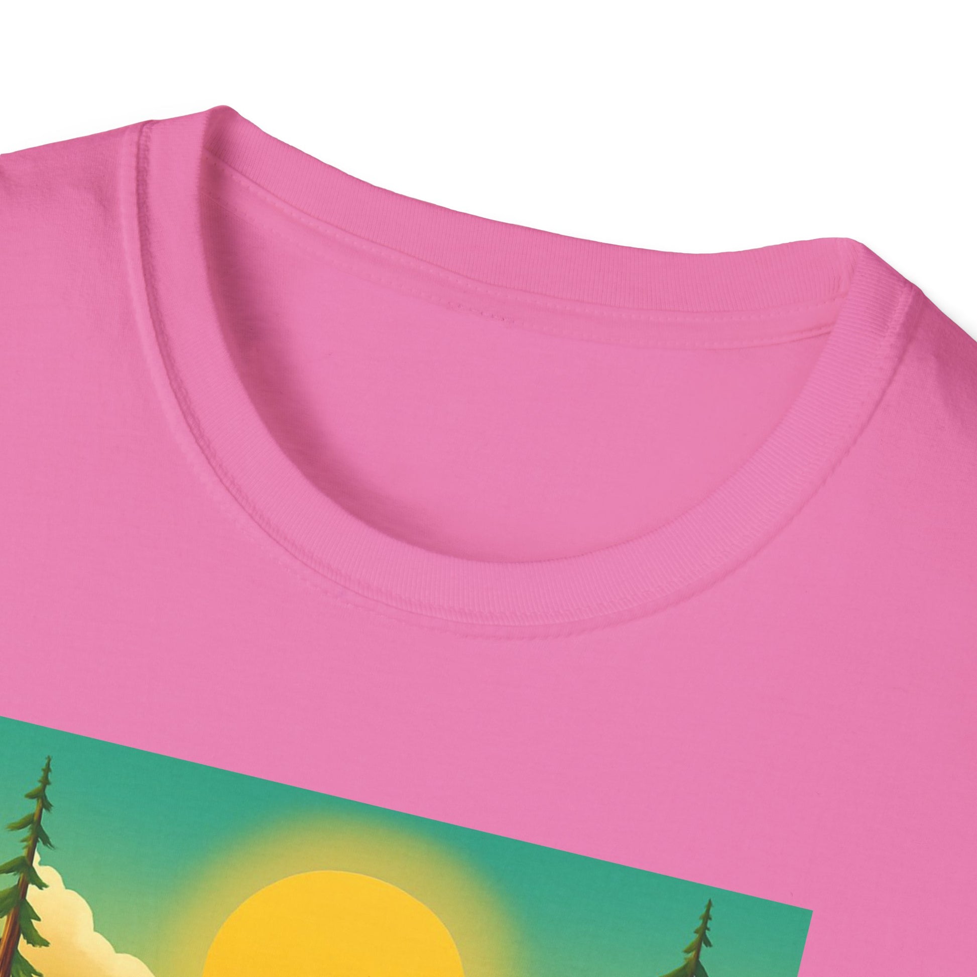 Camp Sashay carnival Unisex Softstyle T-Shirt, Vintage Camping Tee, Outdoor Adventure Shirt, Summer Vibes T-Shirt, Gift for Nature Lovers