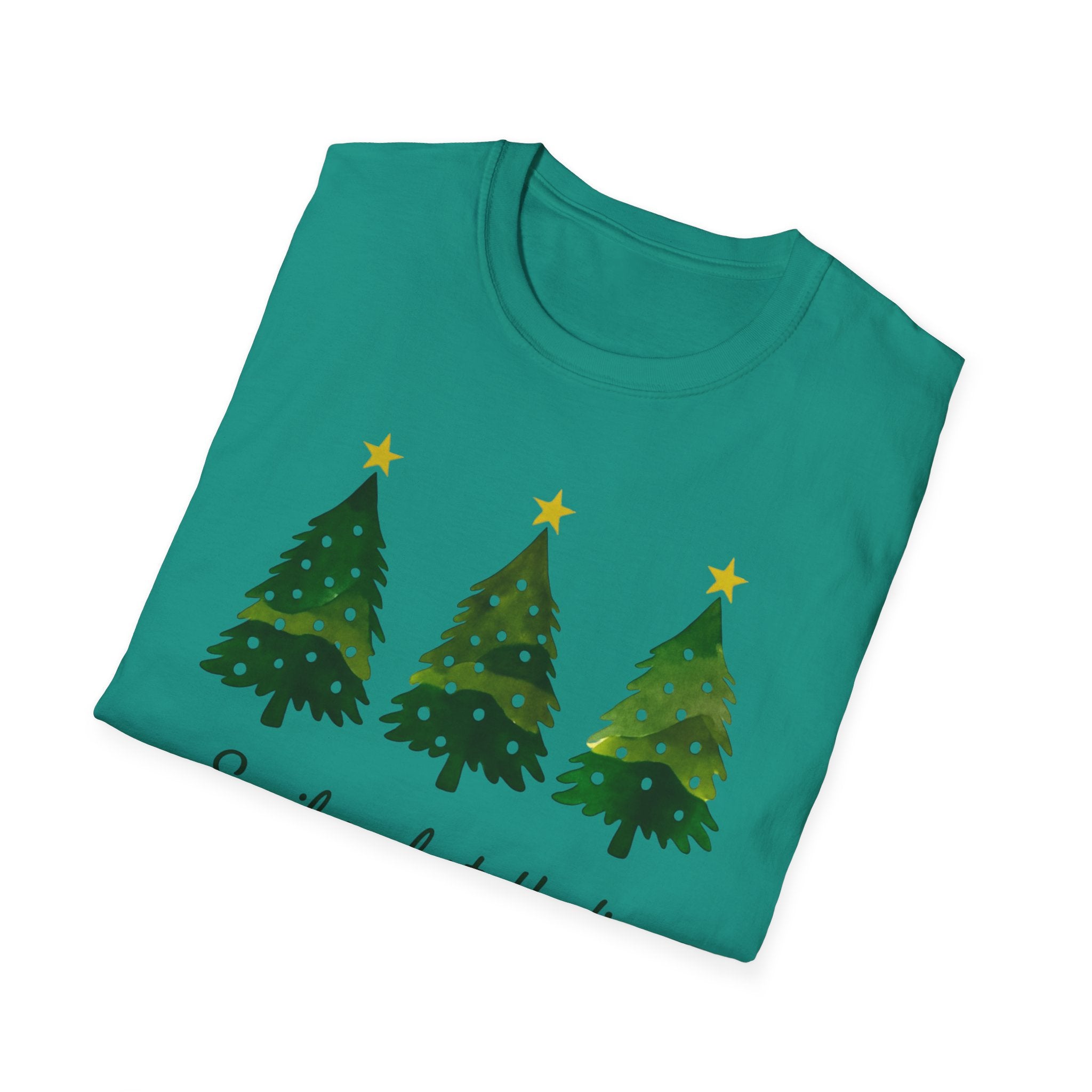 Spoiler Alert. He dies. Funny Jesus Christmas Tree T-Shirt