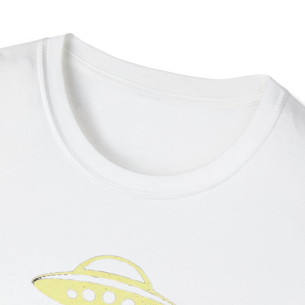 UFO Alien Anti Trump Protest Softstyle T-Shirt, Political Activist Tee, Social Justice Shirt, Protester Gift, Activism Apparel