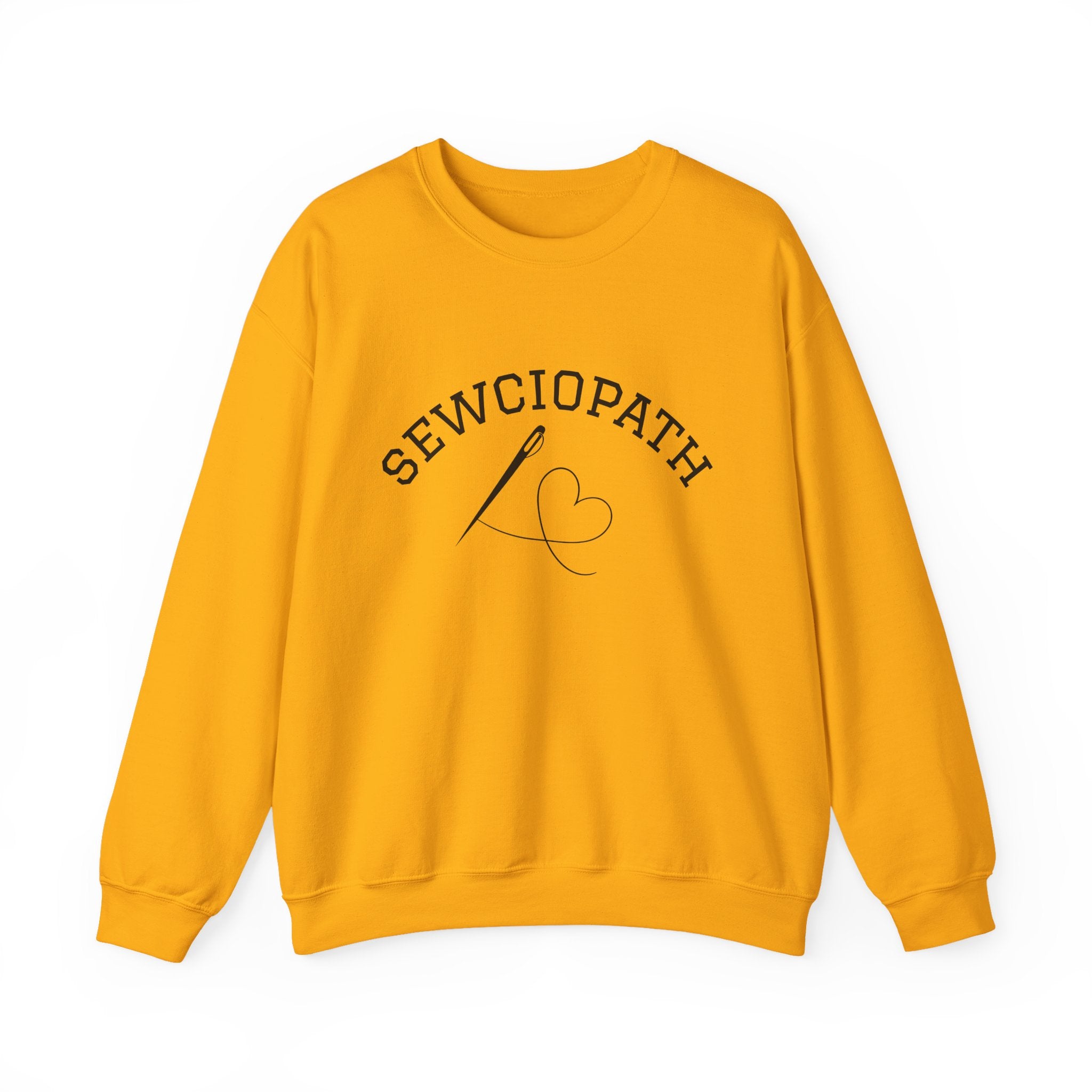 Funny Sewciopath Crewneck Sweatshirt sewing gift