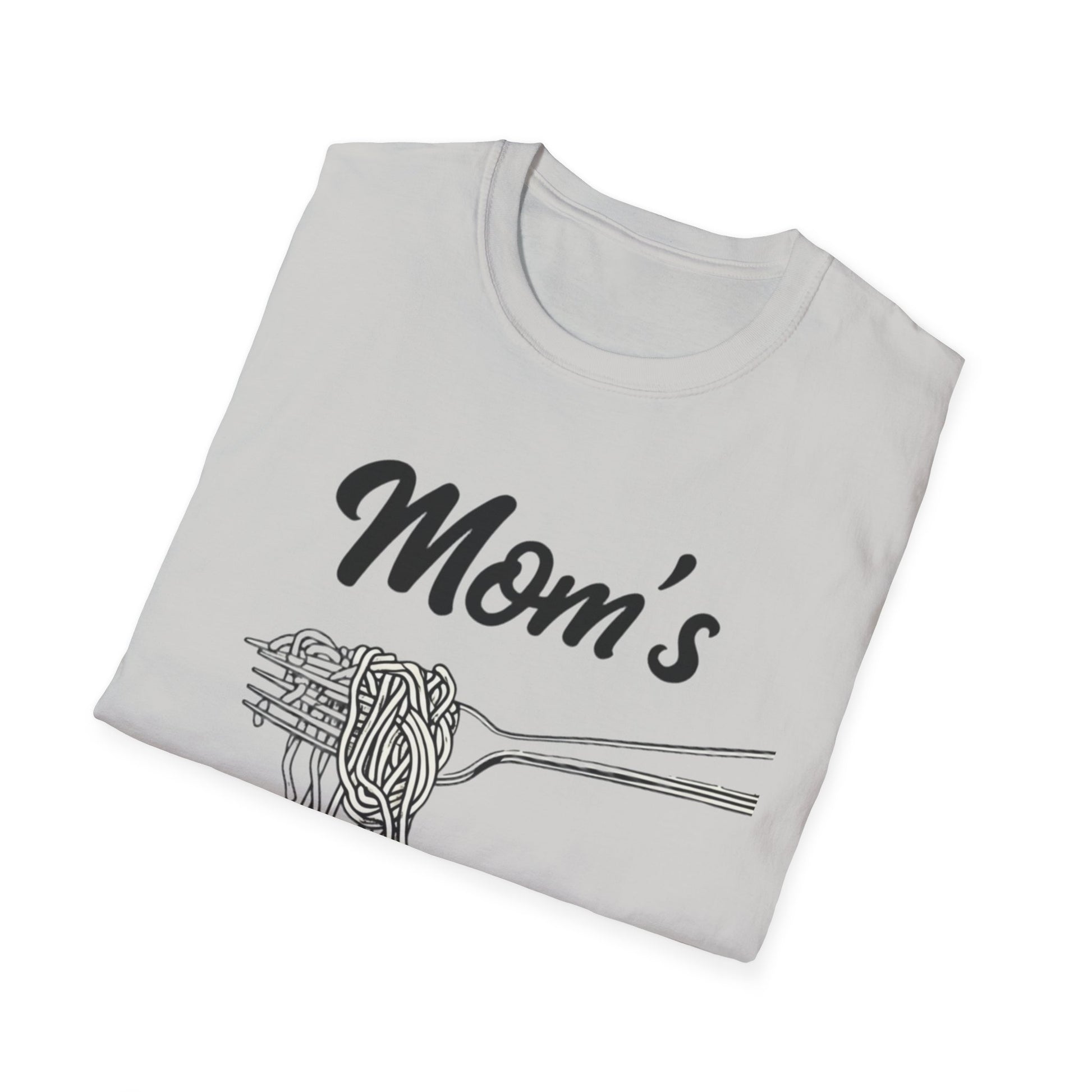 Mom's spaghetti Pasta Love T-Shirt, Gift for Moms, Funny Food Shirt, Family Gathering Top, Casual Wear, Mother's Day Gift rap lyrics