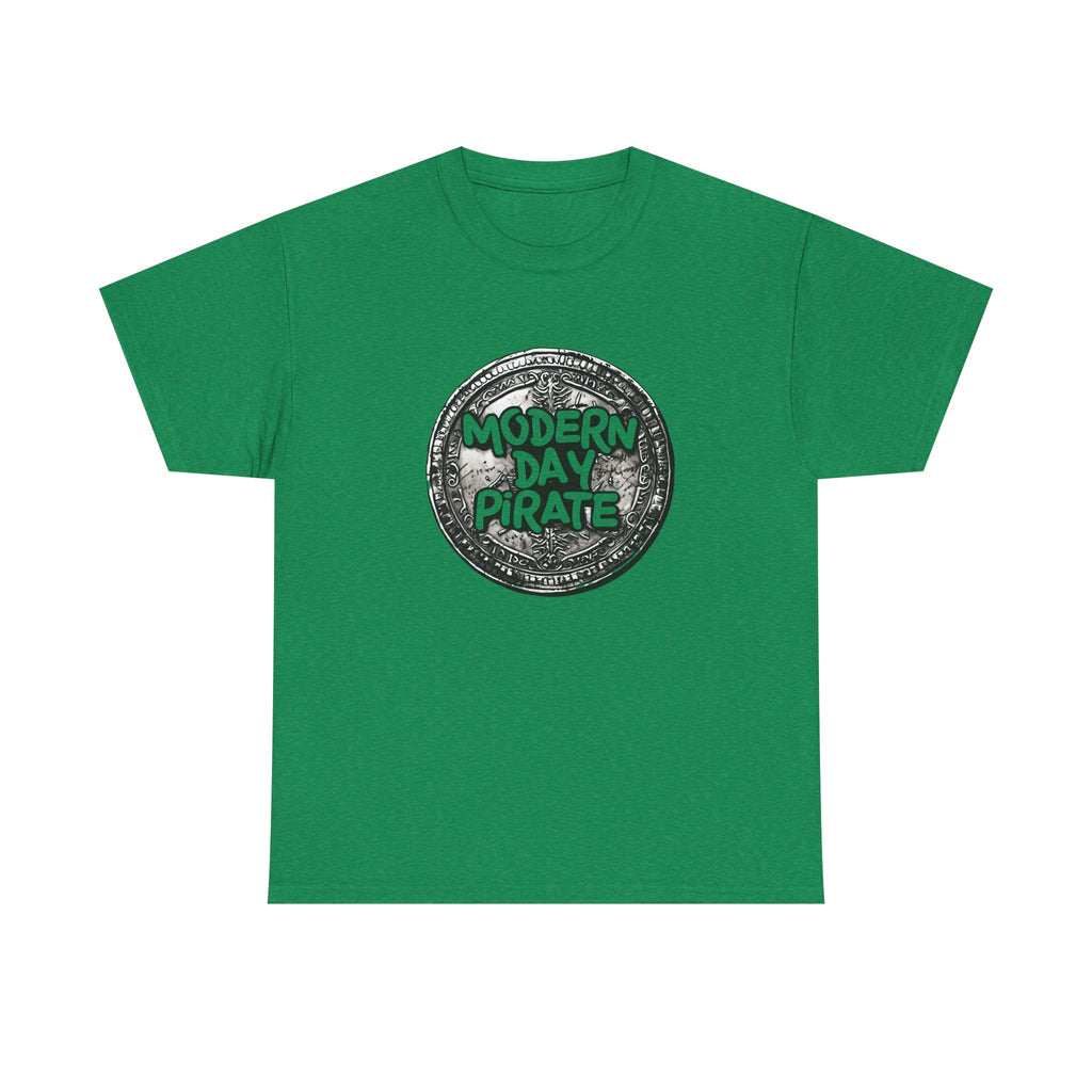 Metal Detecting Pirate Unisex Tee, History Buffs Coin Collector Shirt, Adventure T-Shirt, Pirate Lover Gift, Treasure Hunter Top