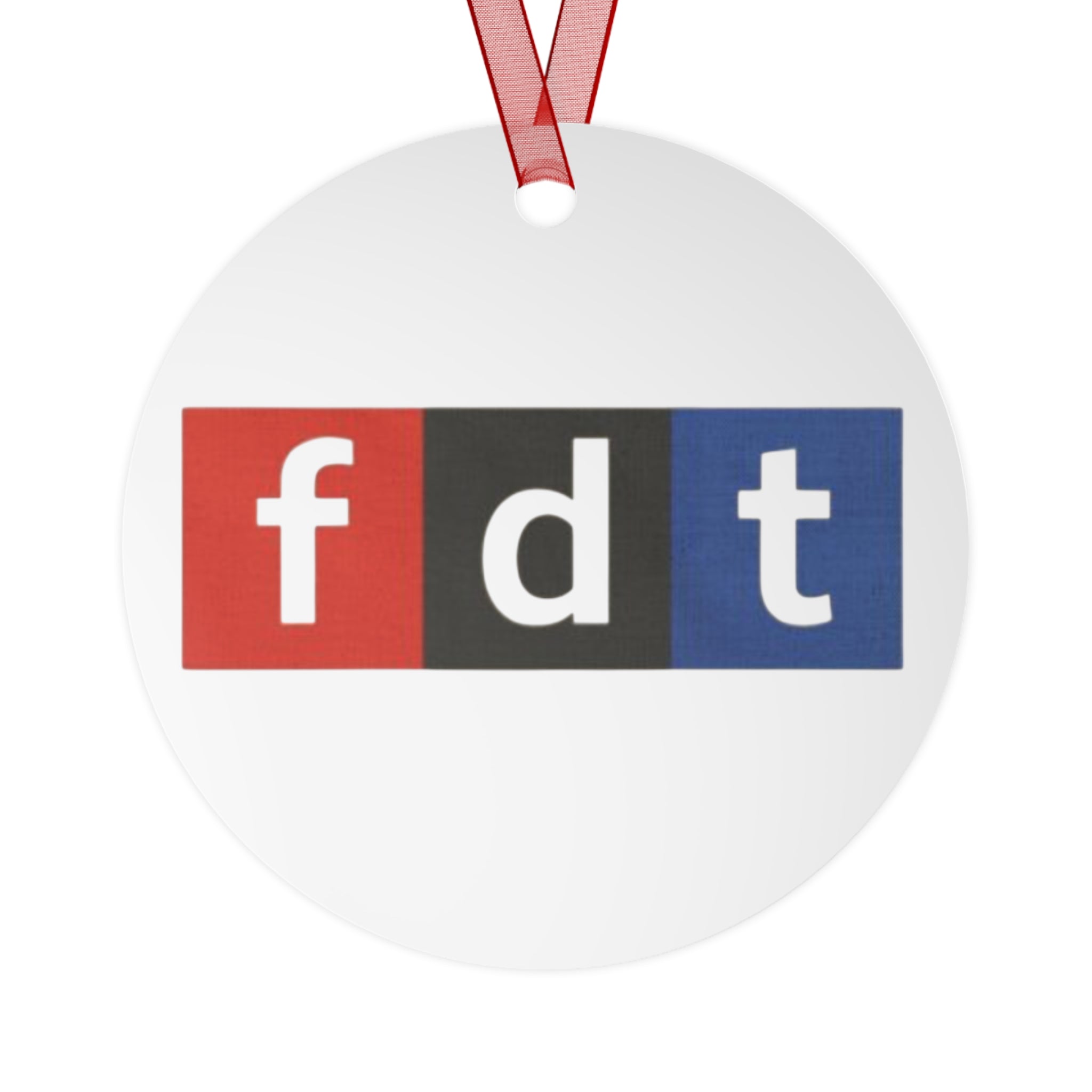 FDT Metal Ornaments - Holiday Decor & Gifts Anti Trump