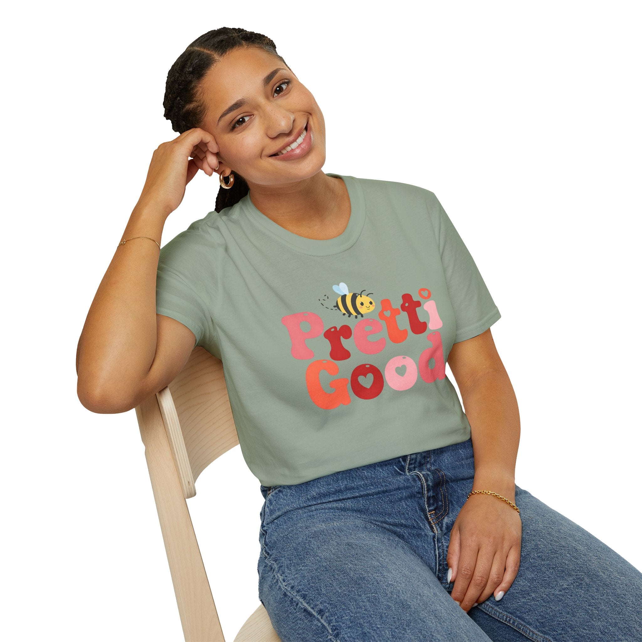 Be Pretti Good Political Protest T-Shirt — Retro Anti-ICE Typography