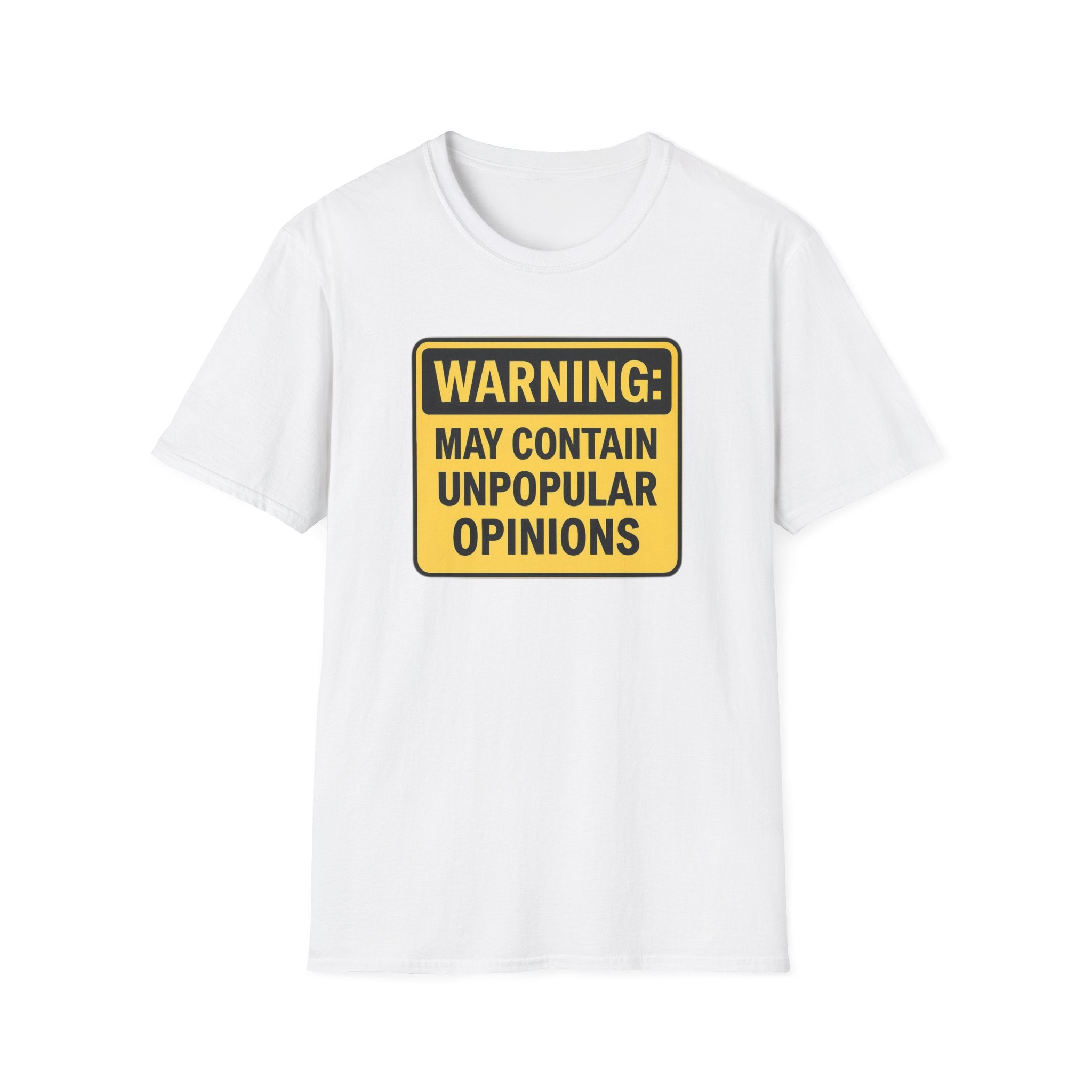 May contain unpopular opinions Fun Unisex T-Shirt, gift Christmas Softstyle Graphic Tee, Casual Wear, Independence Day Gift, Statement Shirt