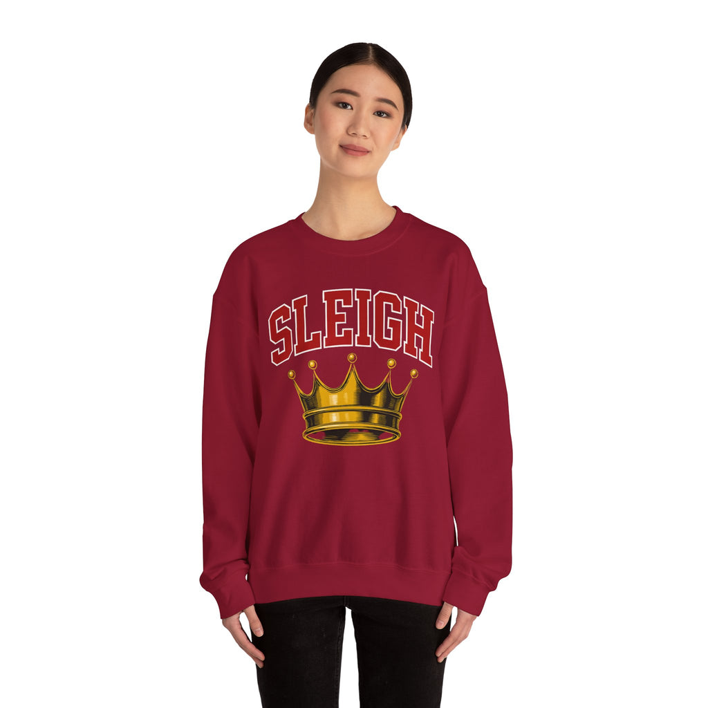 Sleigh Crewneck Sweatshirt - Sleigh Queen Cozy Christmas Gift