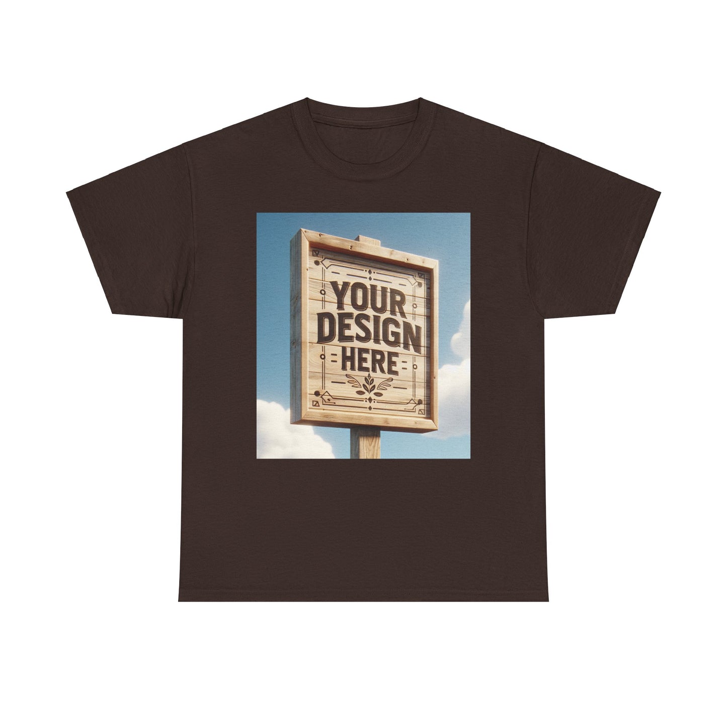 Customizable Tee Design Your Own Shirt Unisex Heavy Cotton Tee