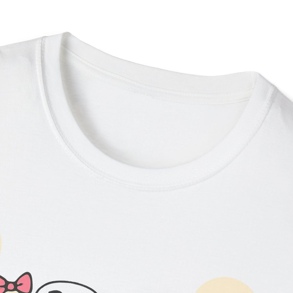 Spooky Ghost Boo Bow Cute Halloween Unisex T-Shirt, Halloween Shirt, Ghost Costume, Halloween Party Shirt, Spooky Tee, Cute Halloween Top