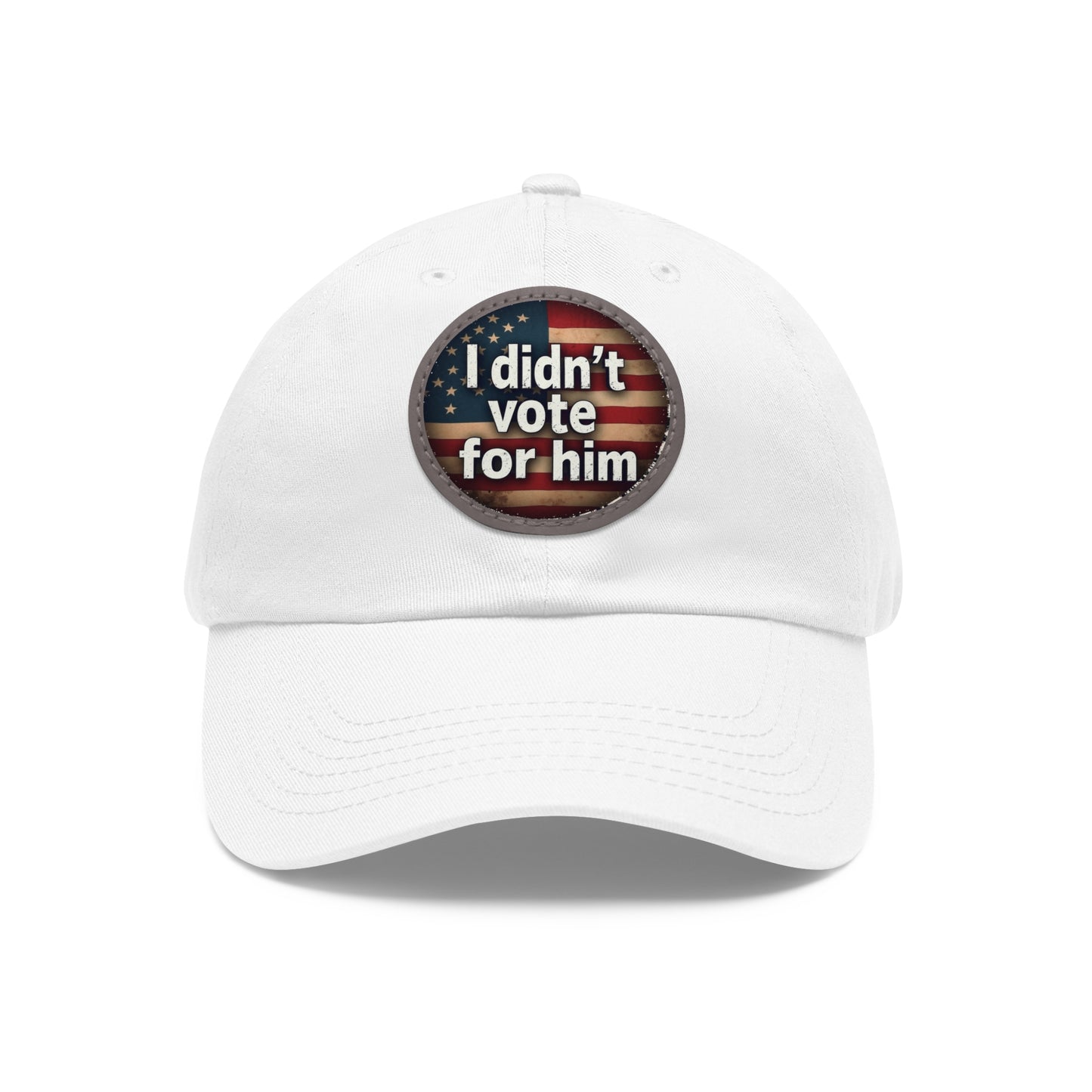 Embroidered Dad Hat, Political Statement Cap, Anti-Trump Baseball Cap, Activist Hat, Protest Hat, Resist Headwear