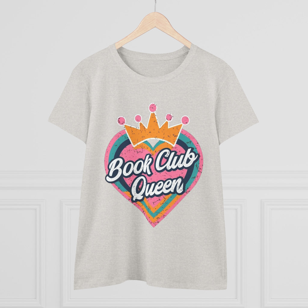 Book Club Queen Women's Tee - Perfect T-Shirt for Book Lovers, Great Gift for Readers, Cozy Casual Apparel, Ideal for Book Club [...]