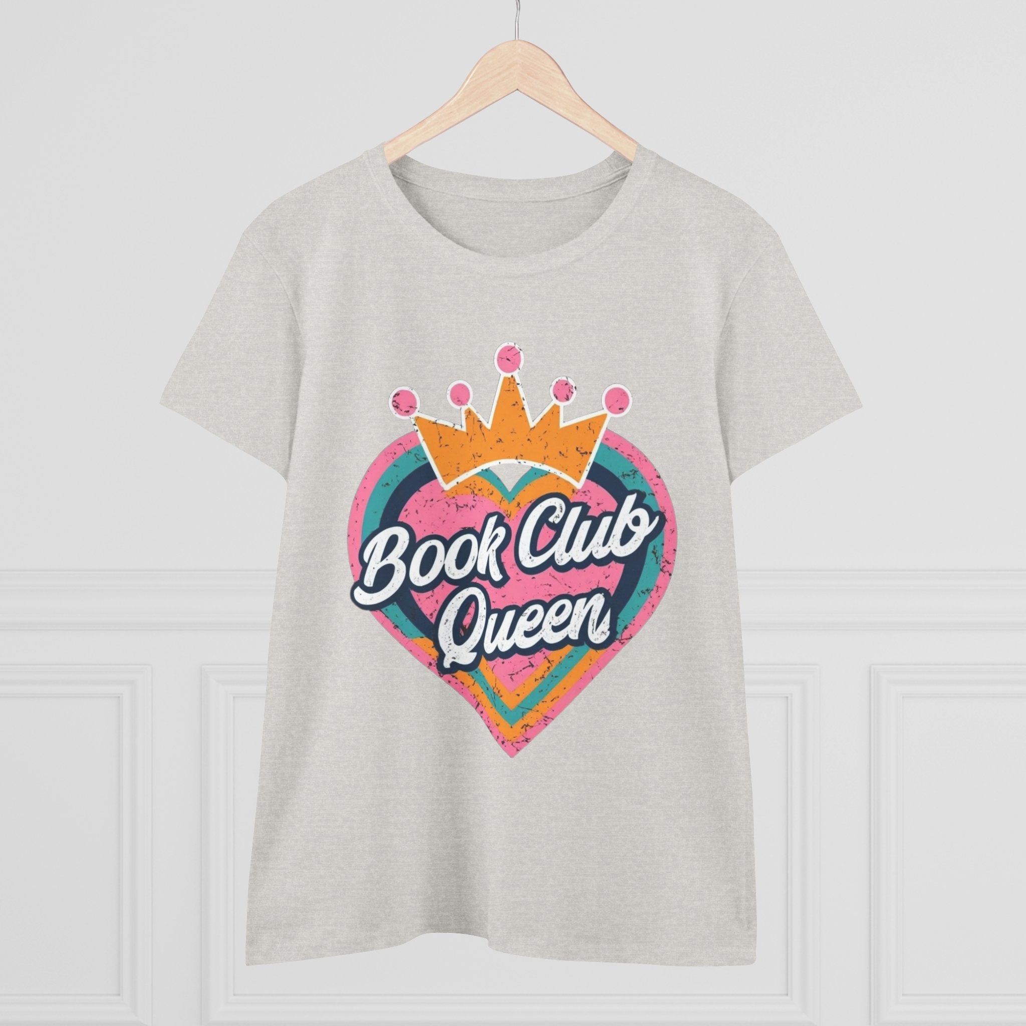Book Club Queen Women's Tee - Perfect T-Shirt for Book Lovers, Great Gift for Readers, Cozy Casual Apparel, Ideal for Book Club [...]