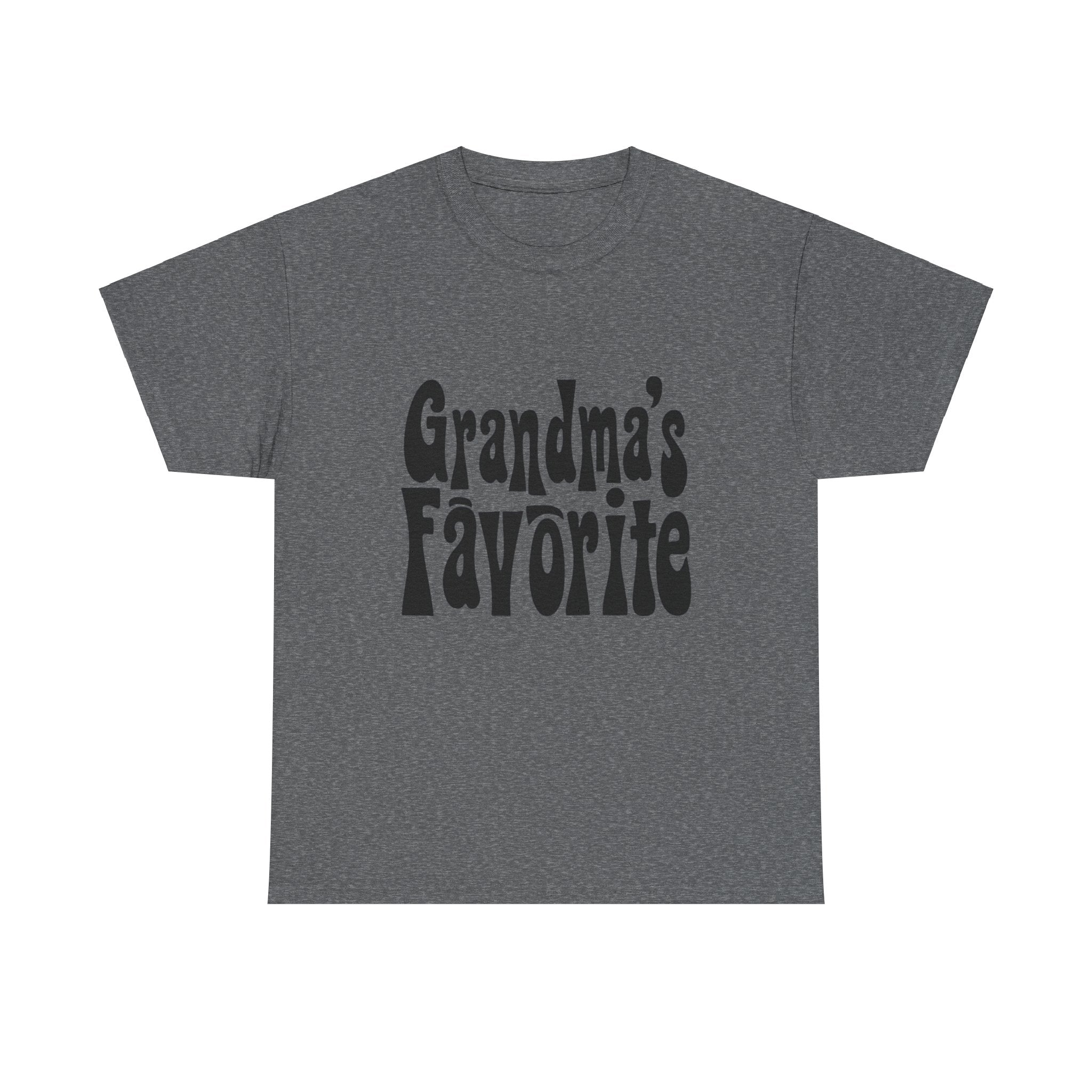 Grandma's Favorite Unisex Tee, Family Love T-Shirt, Gift for Grandma, Birthday Present, Family Reunion Shirt