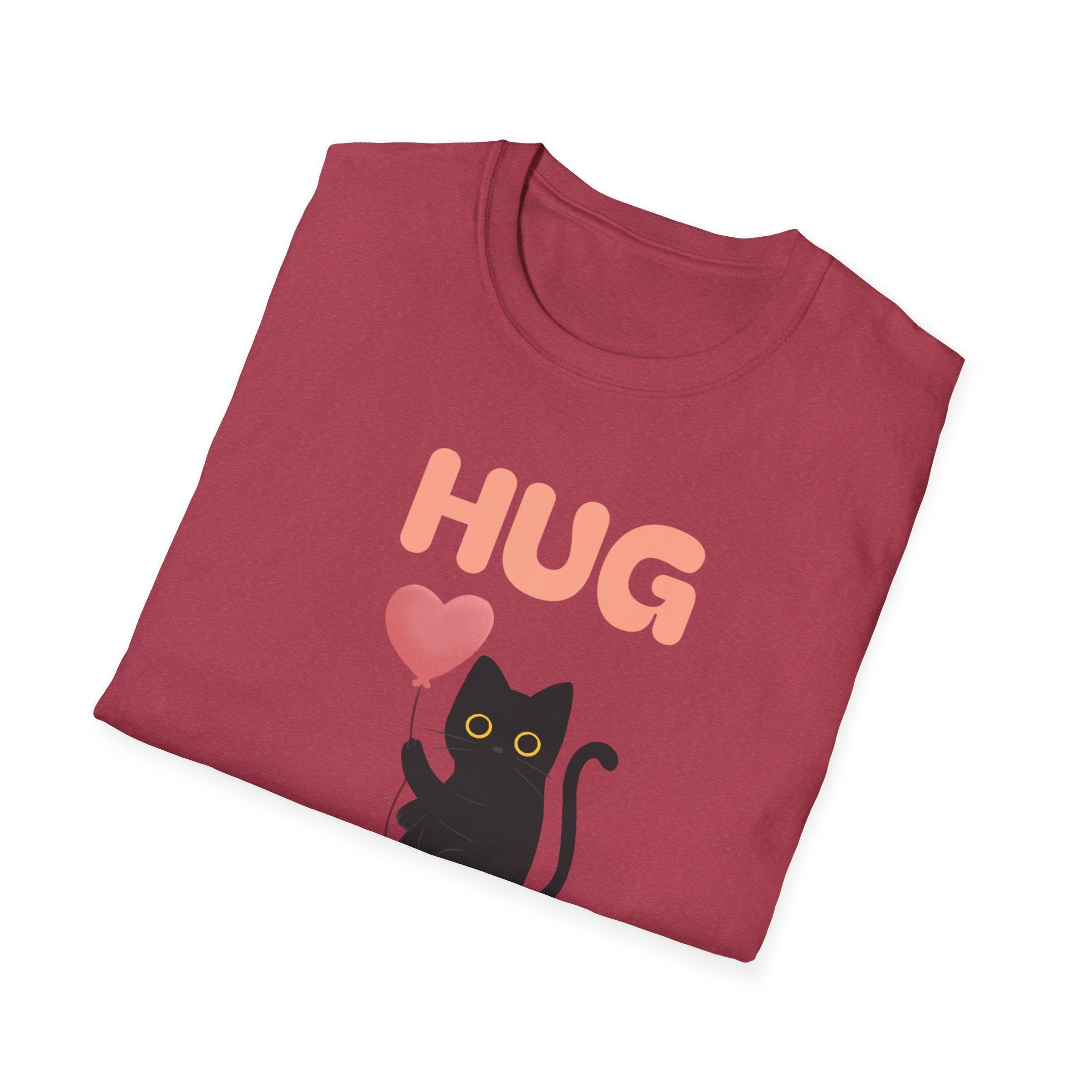 Hug Dealer fun cat Unisex Softstyle T-Shirt, Funny Cat Lover Gift, Cute Tee, Cat Mom Shirt, Trendy Graphic Tee Christmas gift sarcasm