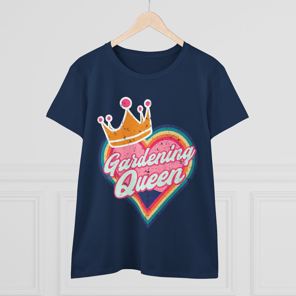 Gardening Queen Cotton Tee, Gardening Shirt, Gift for Gardeners, Summer Fashion, Plant Enthusiast Tee, Eco-Friendly Cotton Tee
