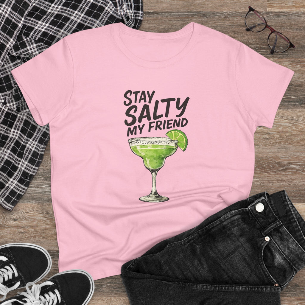 Stay Salty My Friend Margarita Cocktail Party Summer Drinks, Graphic Tee, Beach Vibes Shirt, Summer Vacation Top, Gift for Her,