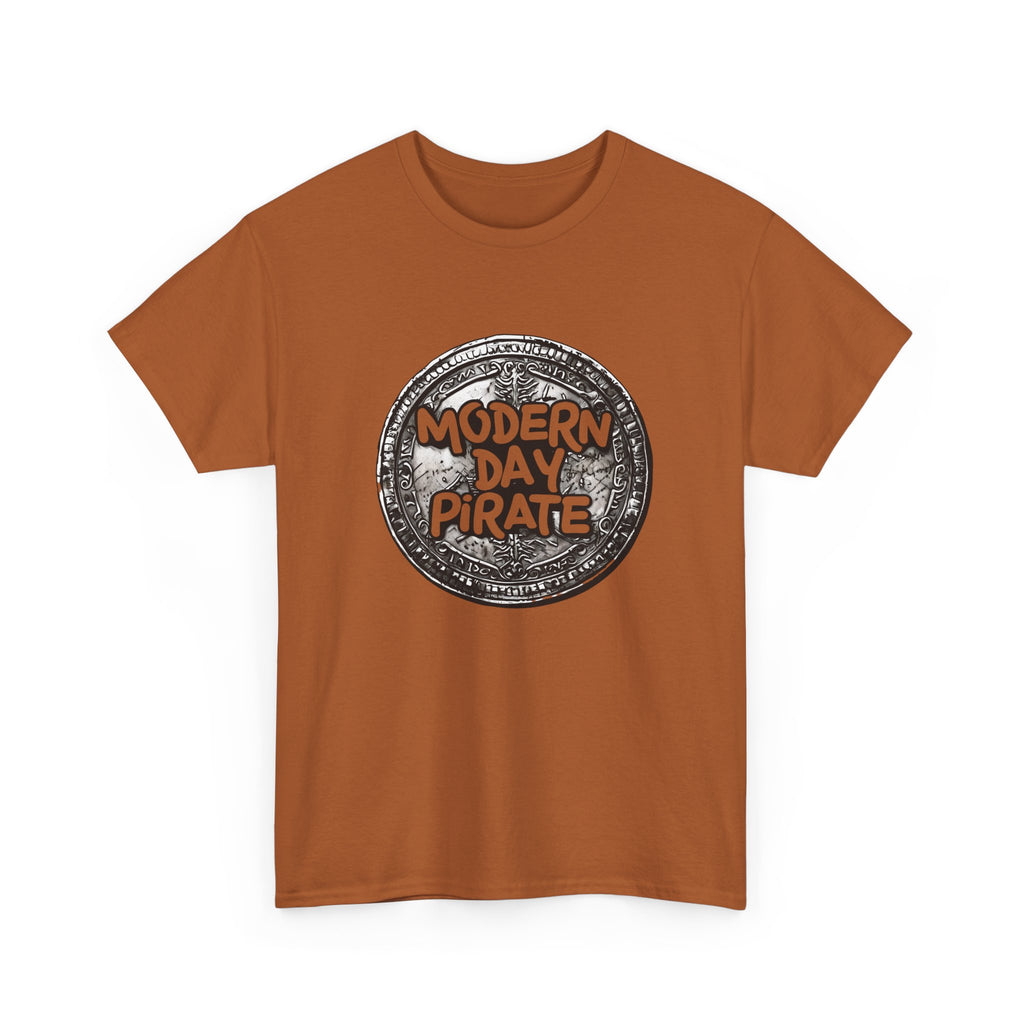 Metal Detecting Pirate Unisex Tee, History Buffs Coin Collector Shirt, Adventure T-Shirt, Pirate Lover Gift, Treasure Hunter Top