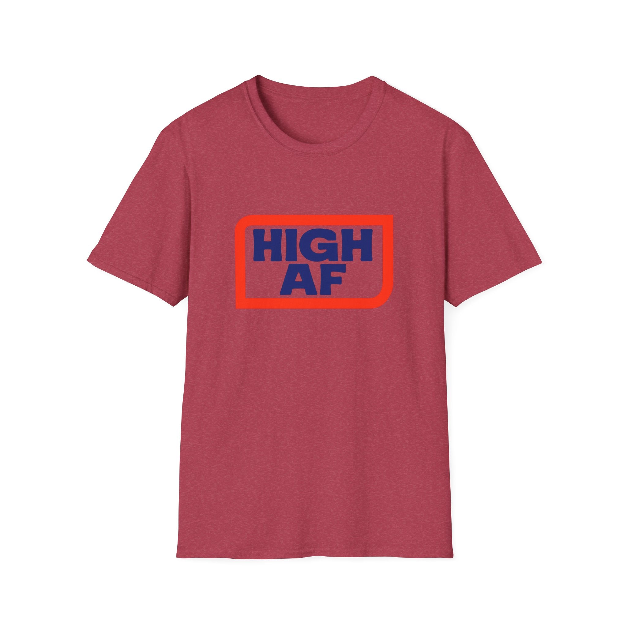 High AF Vibes Unisex T-Shirt - Perfect Smokers Gift FLOWER LOVERS