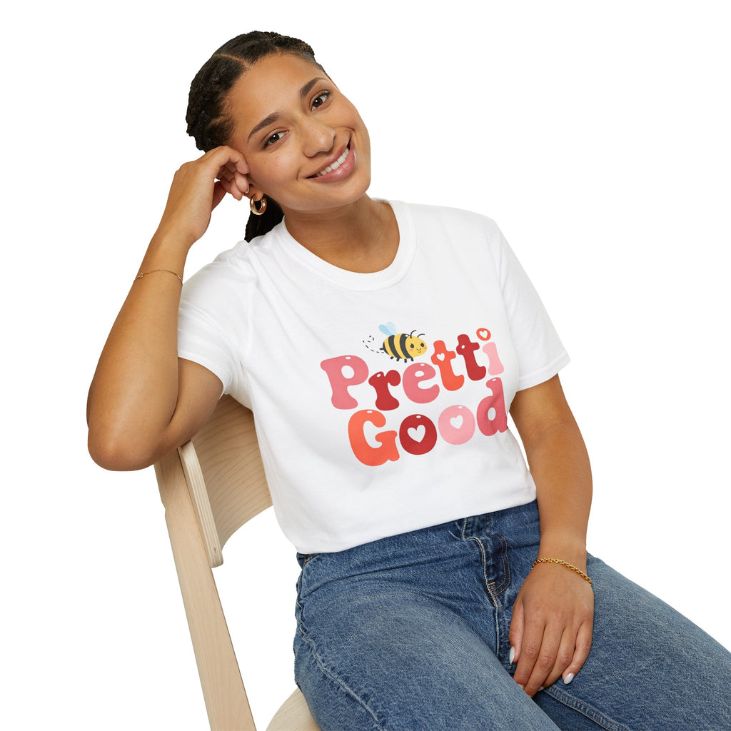 Be Pretti Good Political Protest T-Shirt — Retro Anti-ICE Typography