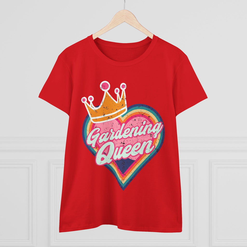 Gardening Queen Cotton Tee, Gardening Shirt, Gift for Gardeners, Summer Fashion, Plant Enthusiast Tee, Eco-Friendly Cotton Tee