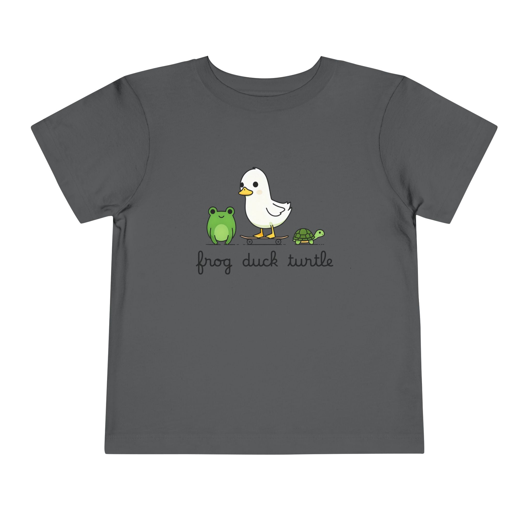 FDT Protest Human Rights Frog Duck Turtle Design - Kids Activism Shirt, Social Justice Top, Youth Equality Tee, Protest Animal
