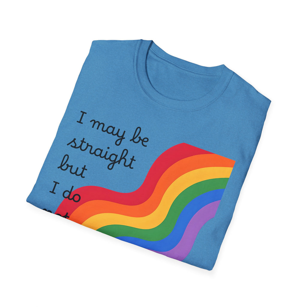 Pride Month Supporter T-Shirt, LGBTQ Ally Tee, Rainbow Love Gift, Unisex Pride Shirt, LGBTQ Pride Parade Apparel