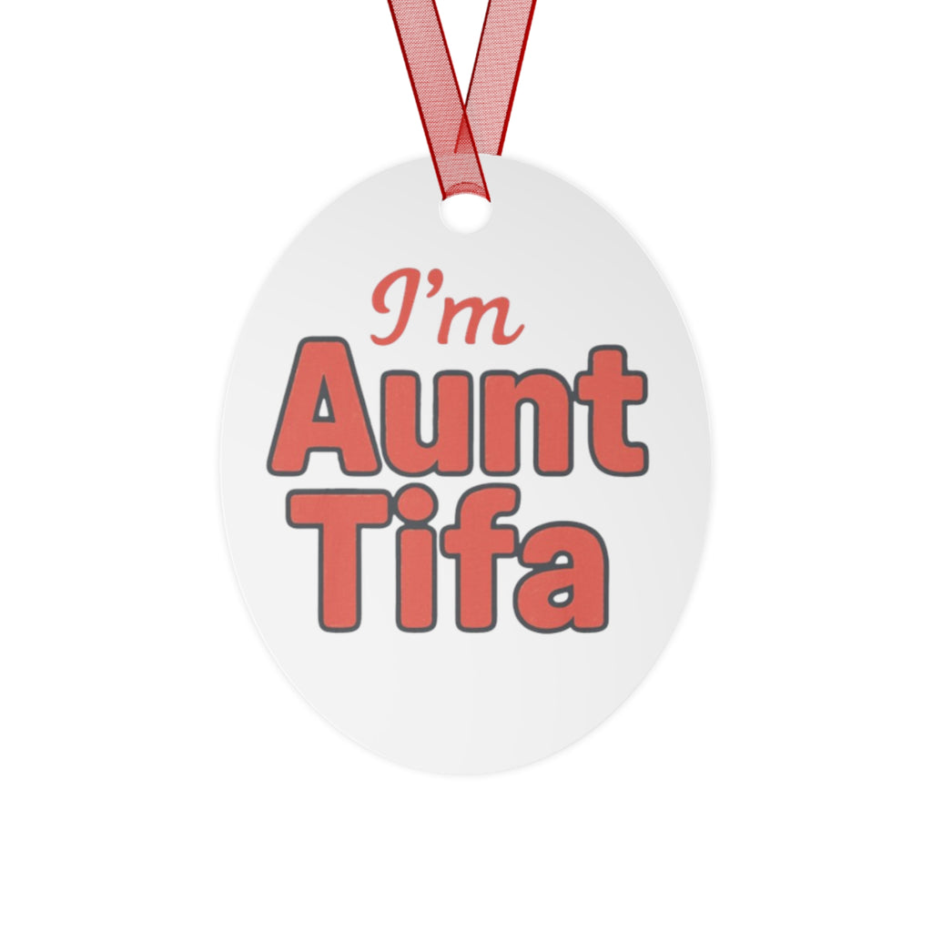 Ornament Set - Aunt Tifa Holiday Decor Anti Trump Antifa