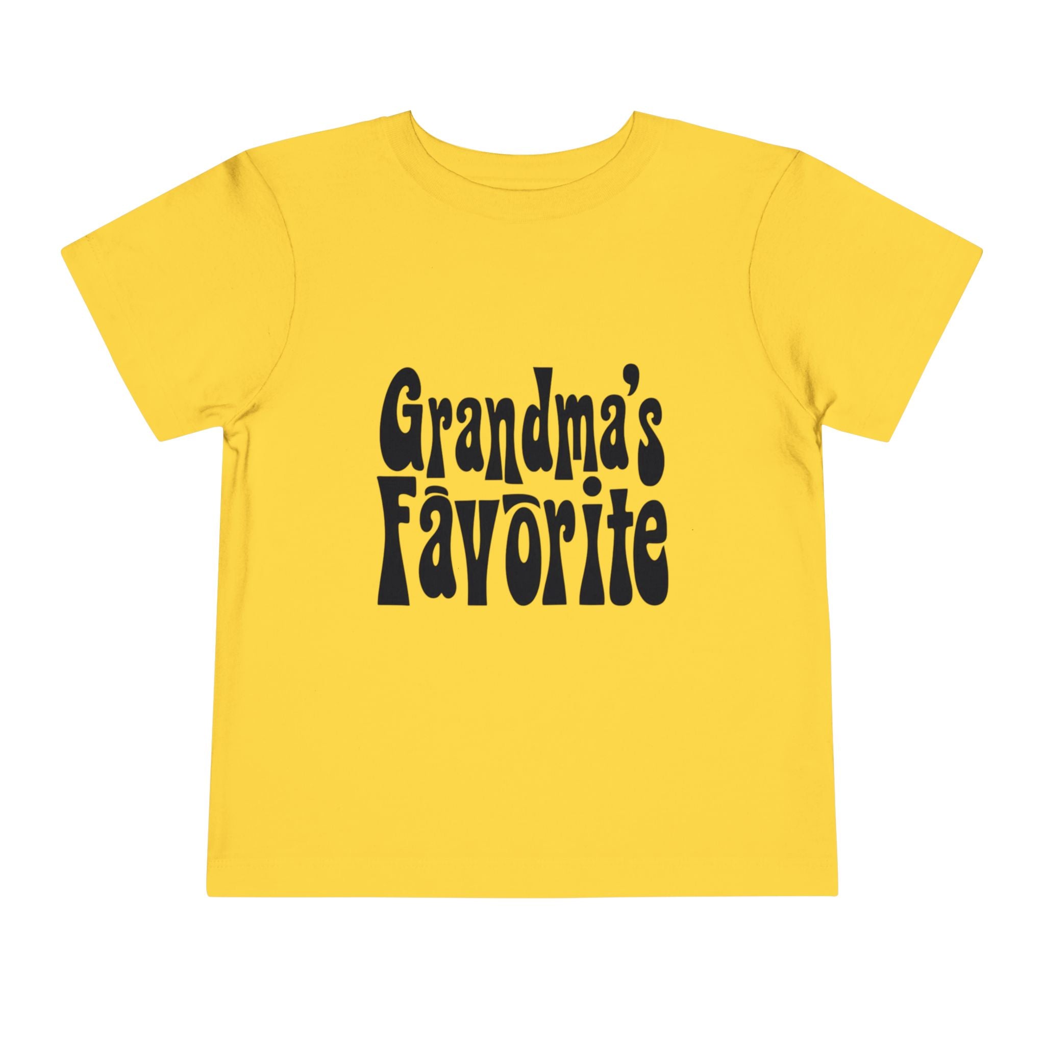 Grandma's Favorite Toddler Tee, Kids Tshirt, Funny Family Shirt, Grandmother Gift, Birthday Present