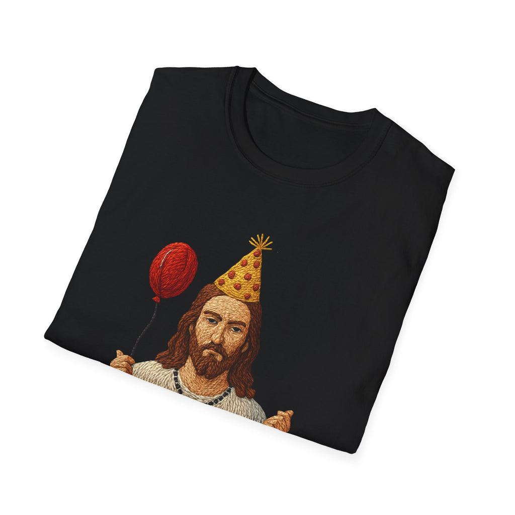 Birthday Boy Jesus T-Shirt party balloon Jesus gift
