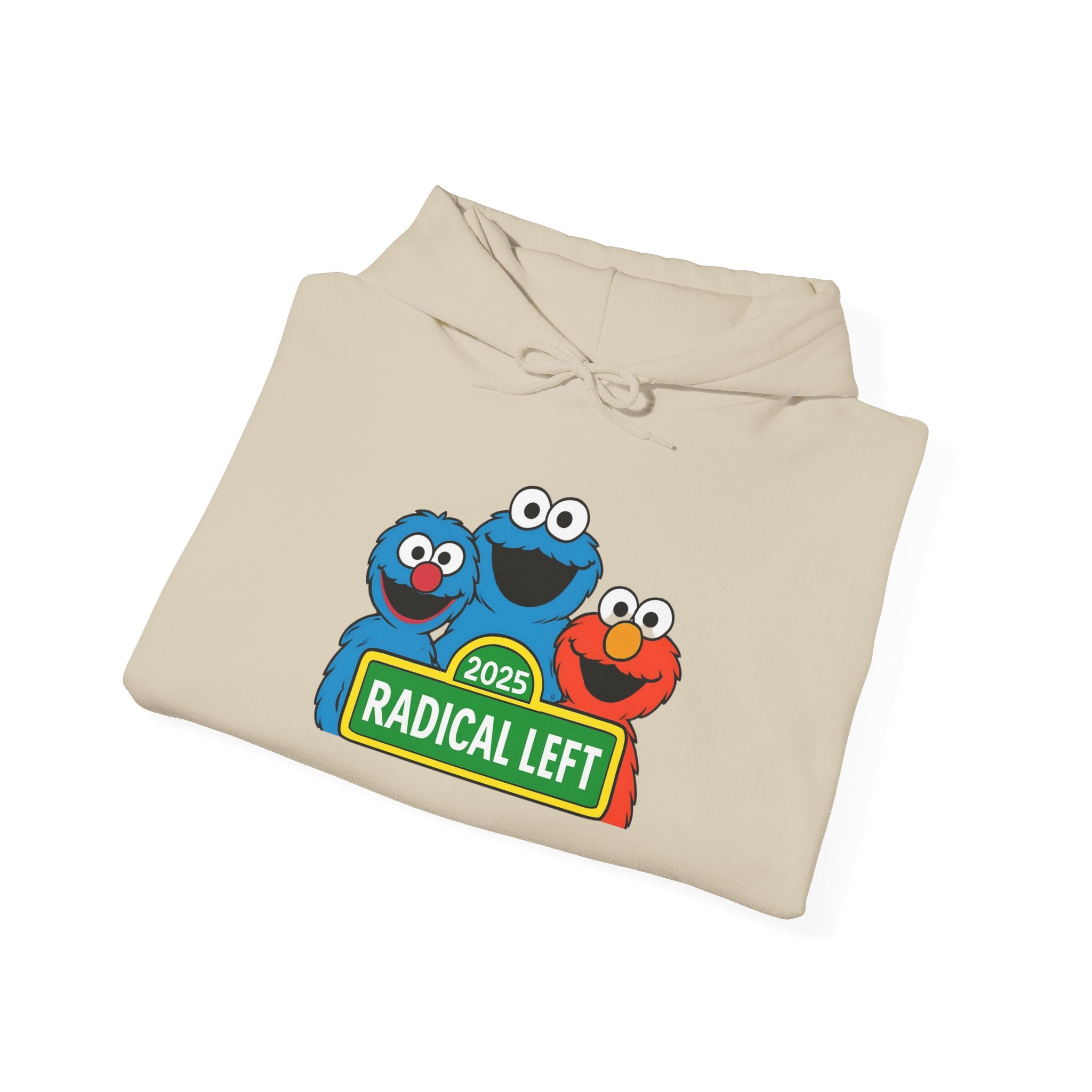 Radical left Social Justice Anti-Trump Unisex Hoodie, Radical Left Puppets, Political Activist Sweatshirt, Public Television Protest Hoodie,