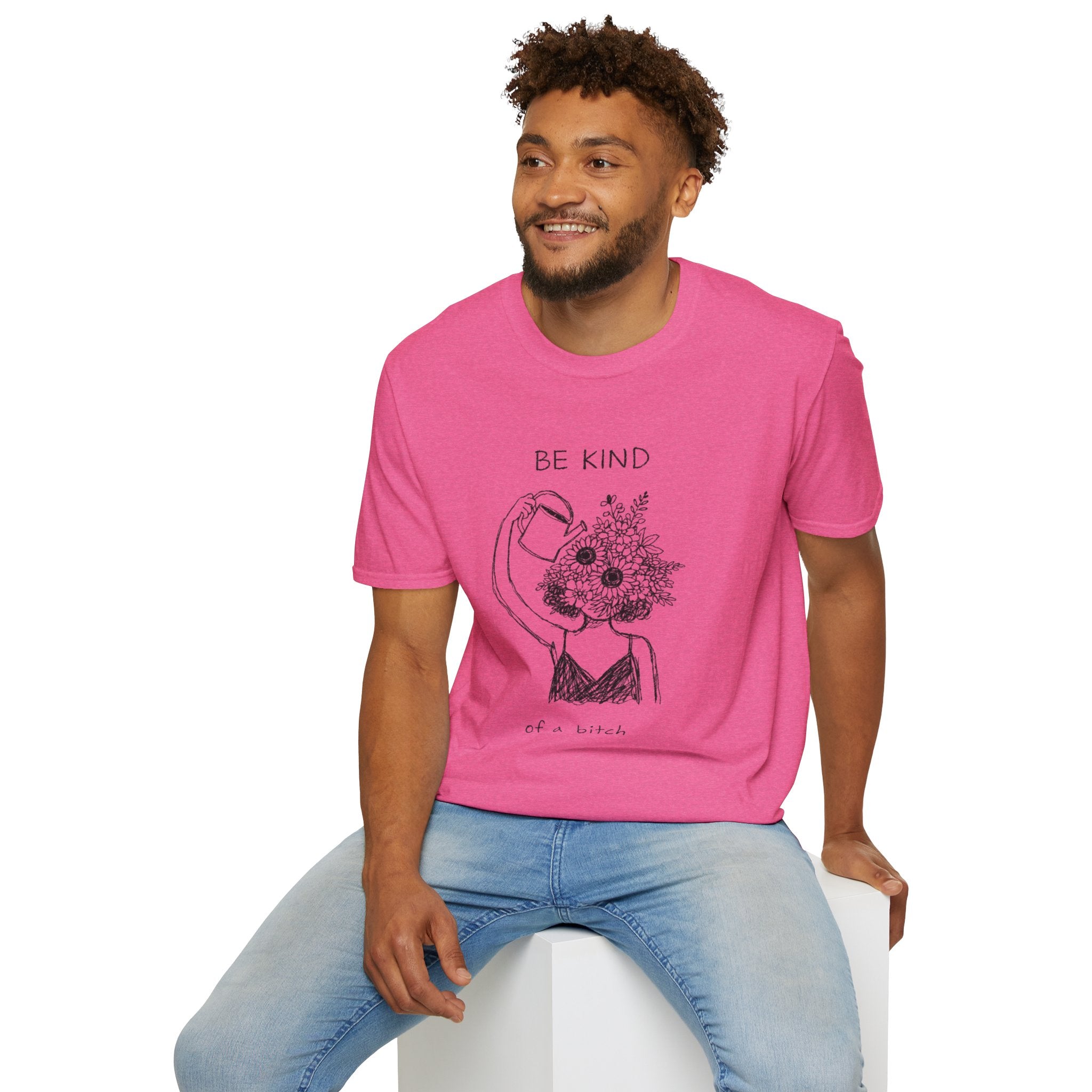 Be Kind of a Bitch Floral T-Shirt — Bold Feminine Graphic Tee