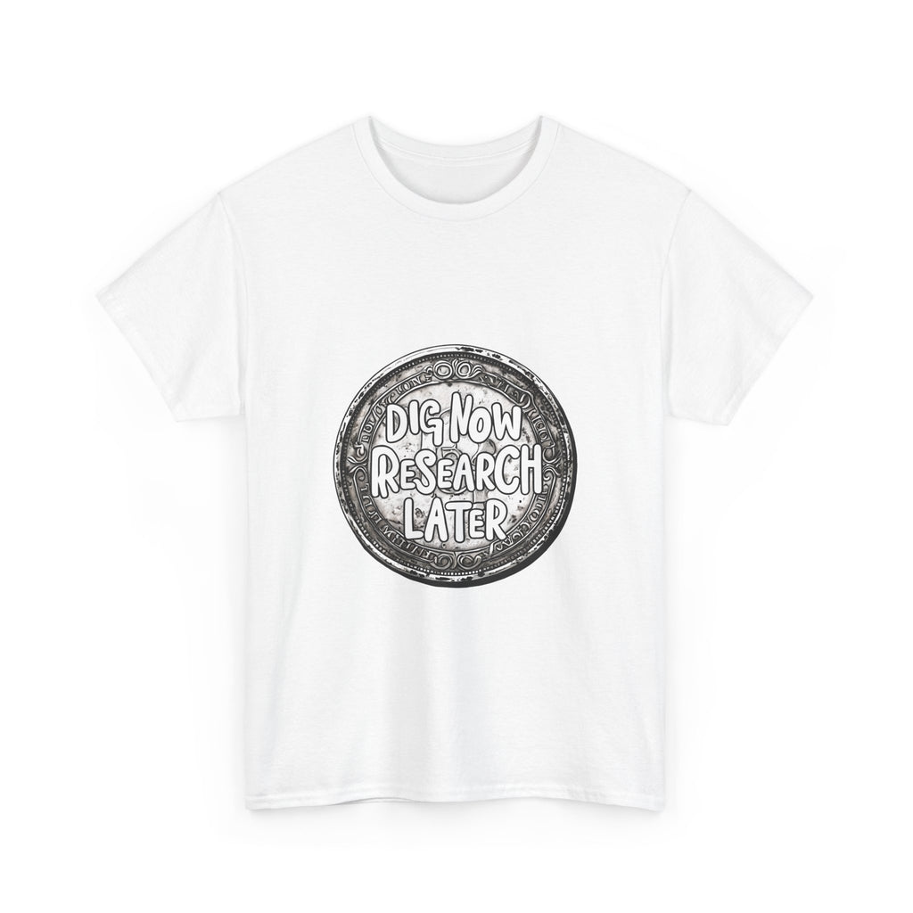 Metal Detecting Hobby Unisex Heavy Cotton Tee - Treasure Hunter Tshirt, Detectorist Gift, Metal Detecting Expedition Shirt, Hobbyist Tee,