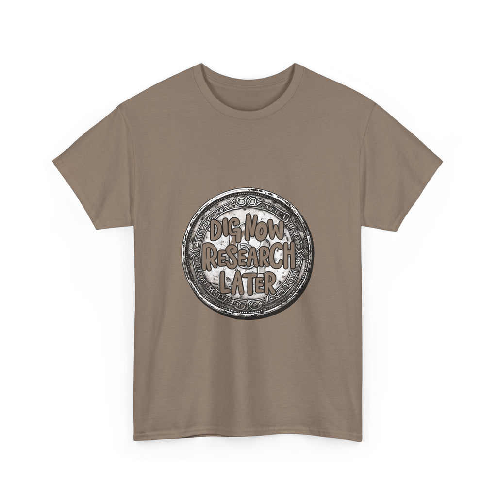 Metal Detecting Hobby Unisex Heavy Cotton Tee - Treasure Hunter Tshirt, Detectorist Gift, Metal Detecting Expedition Shirt, Hobbyist Tee,