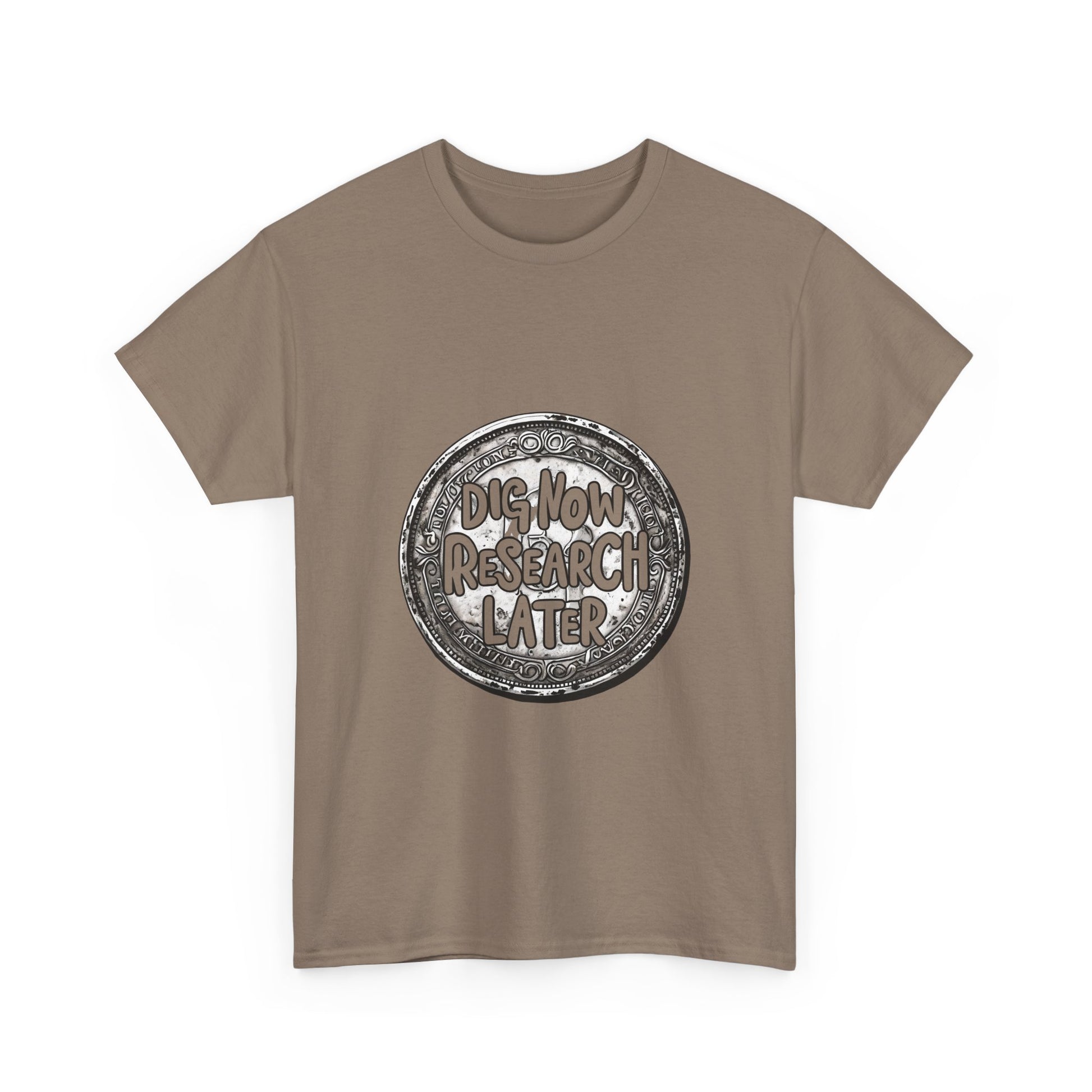 Metal Detecting Hobby Unisex Heavy Cotton Tee - Treasure Hunter Tshirt, Detectorist Gift, Metal Detecting Expedition Shirt, Hobbyist Tee,