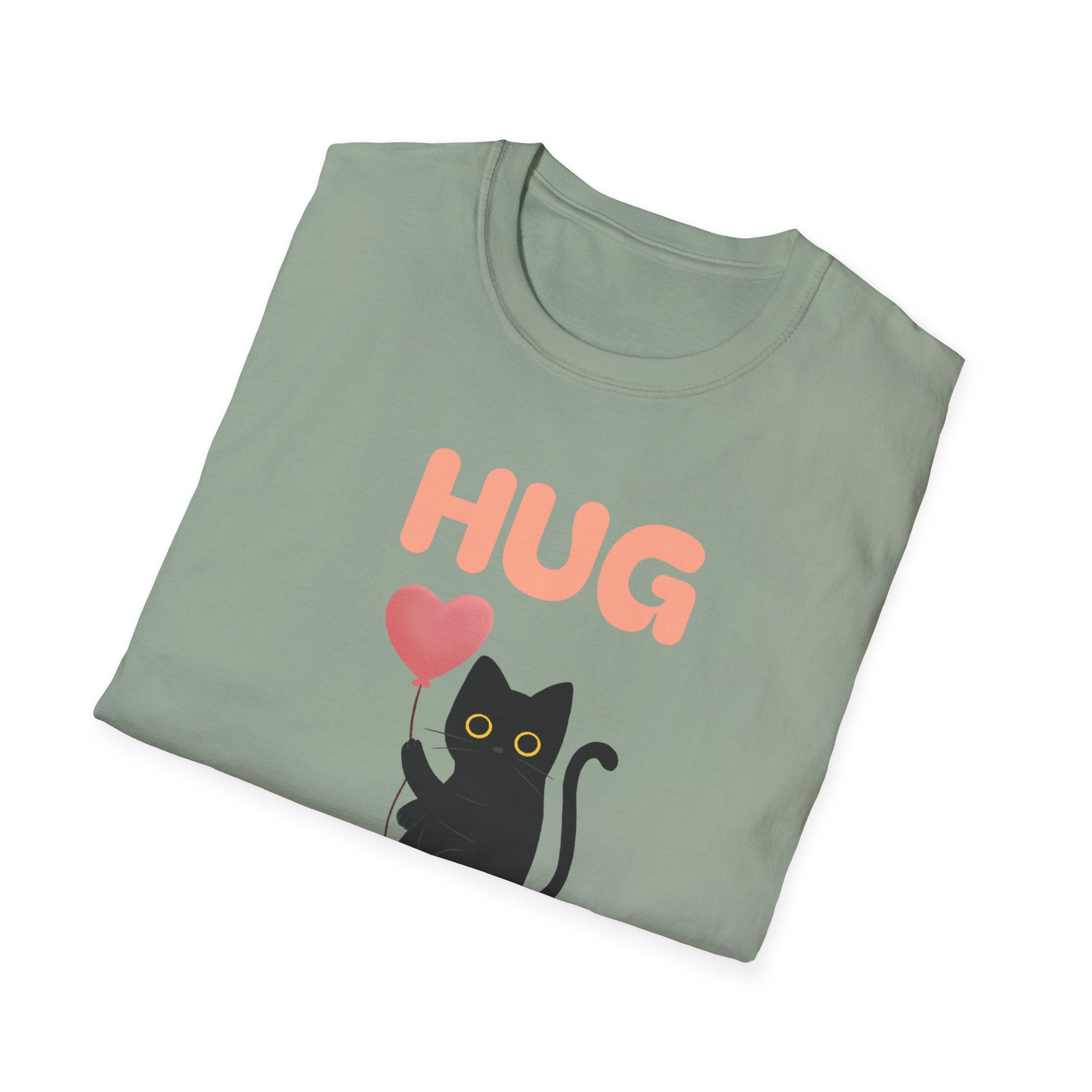 Hug Dealer fun cat Unisex Softstyle T-Shirt, Funny Cat Lover Gift, Cute Tee, Cat Mom Shirt, Trendy Graphic Tee Christmas gift sarcasm