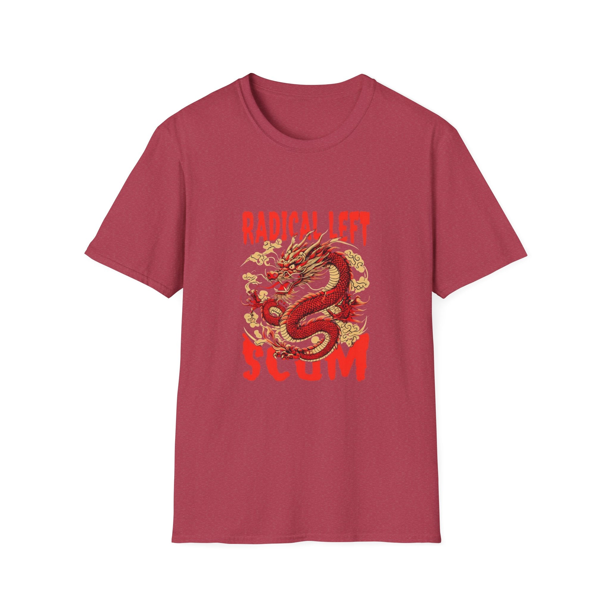 Radical Left Scum Dragon T-Shirt — Anti‑Trump Political Tee