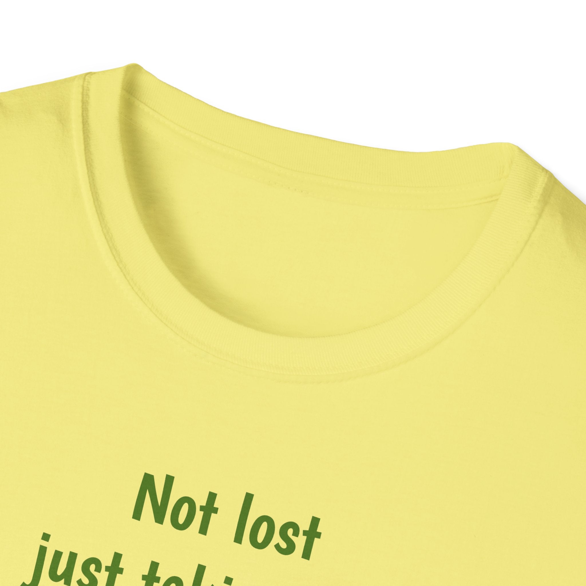 Not Lost just taking the scenic Rt Nature Lover Shirt, Unisex Scenic Route Tee, Adventure Apparel, Gift for Hikers, Outdoor Enthusiast Shirt