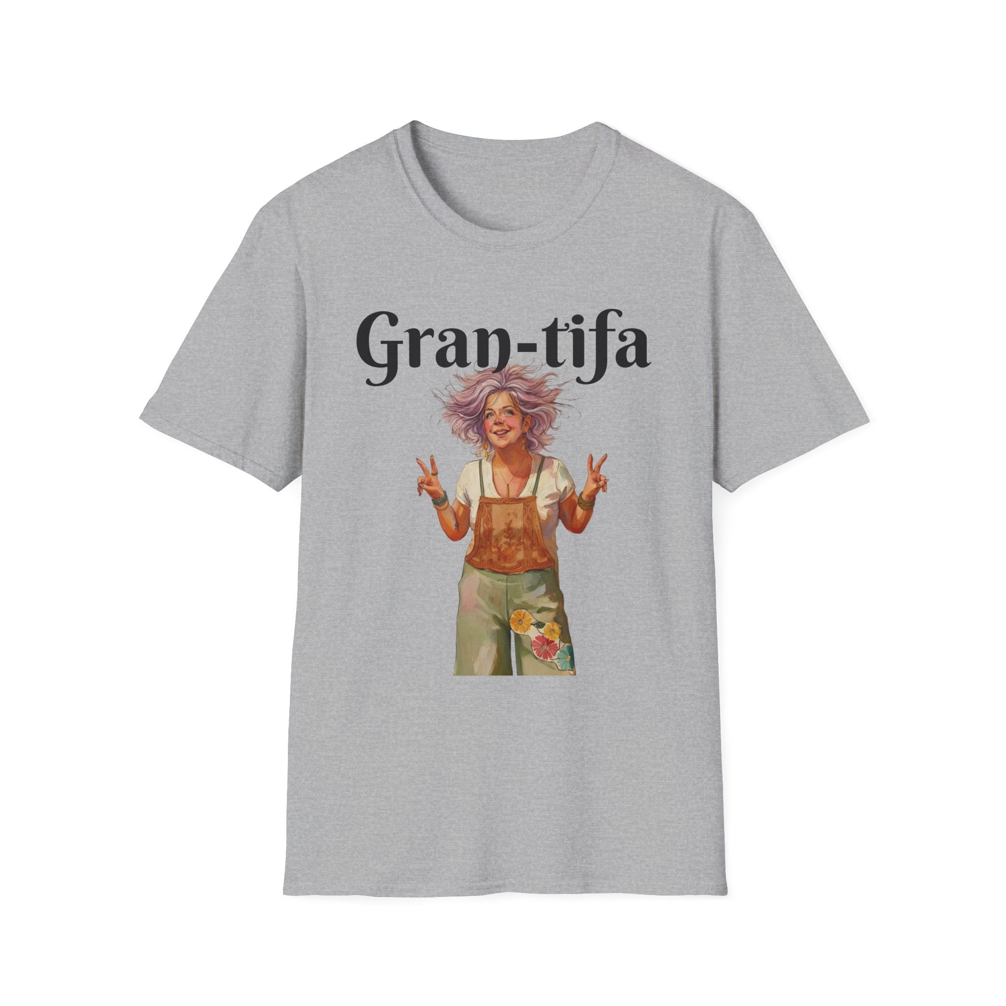 Gran-tifa Anti-Fascist T-Shirt — Political Activist Tee Grandma gift