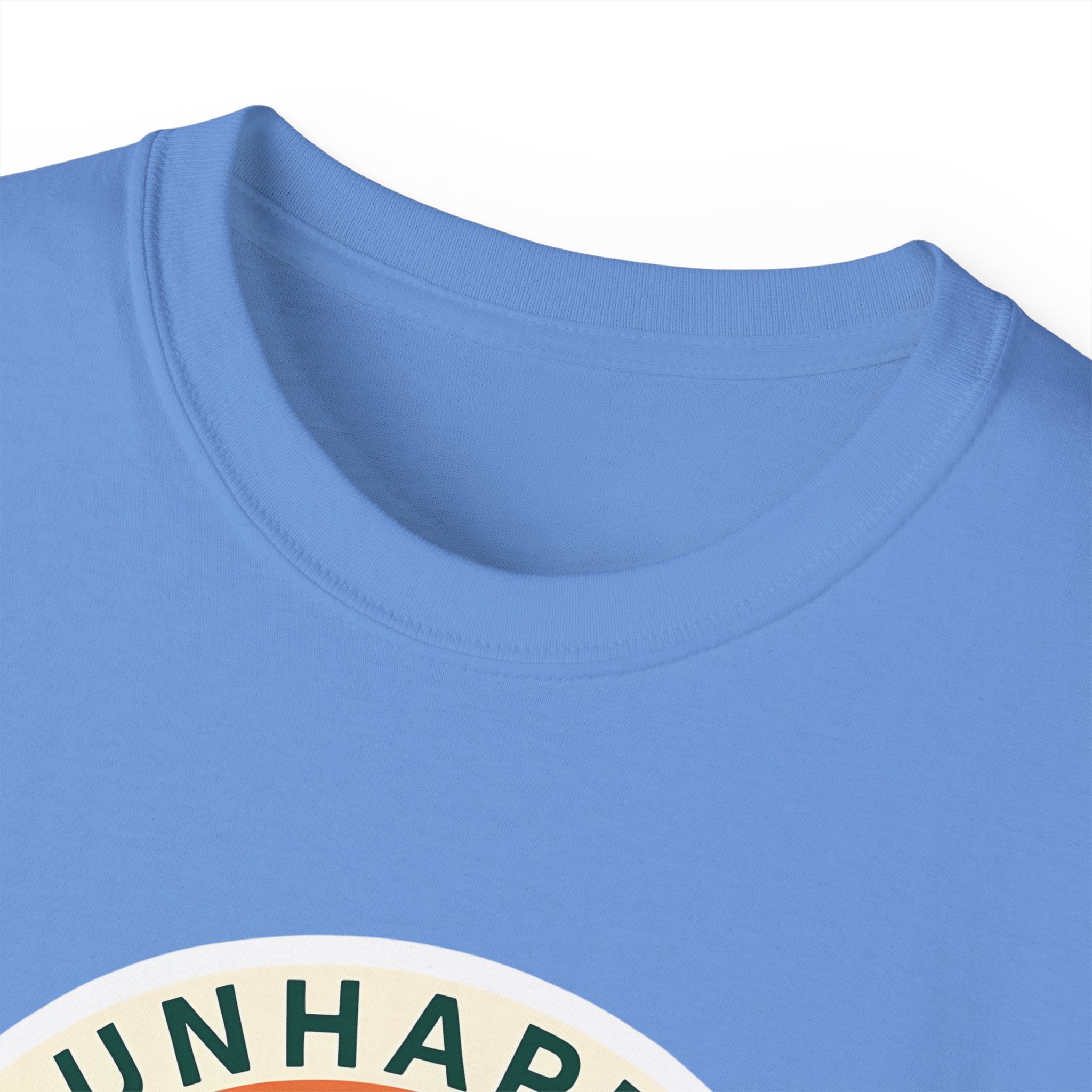 Unisex Tee for Campers: Unhappy Wanderer Adventure Gift Shirt, Hiking Outdoor Camping Apparel, Outdoorsy Nature Lover Top, Wanderlust Tee,