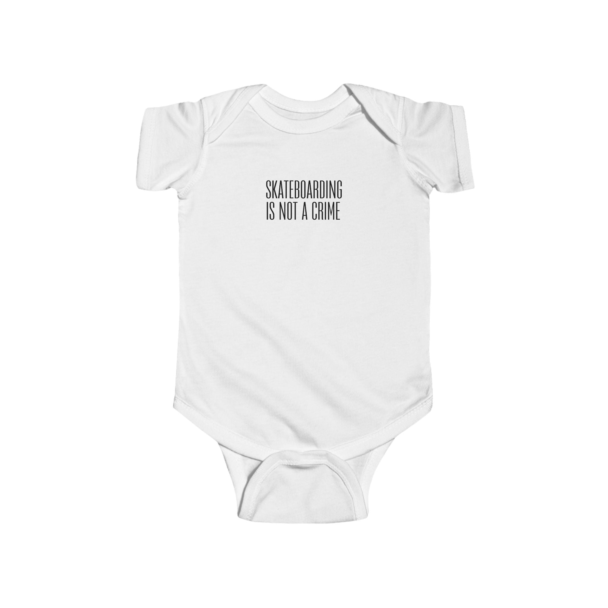 Skateboarding Is Not A Crime Infant Bodysuit