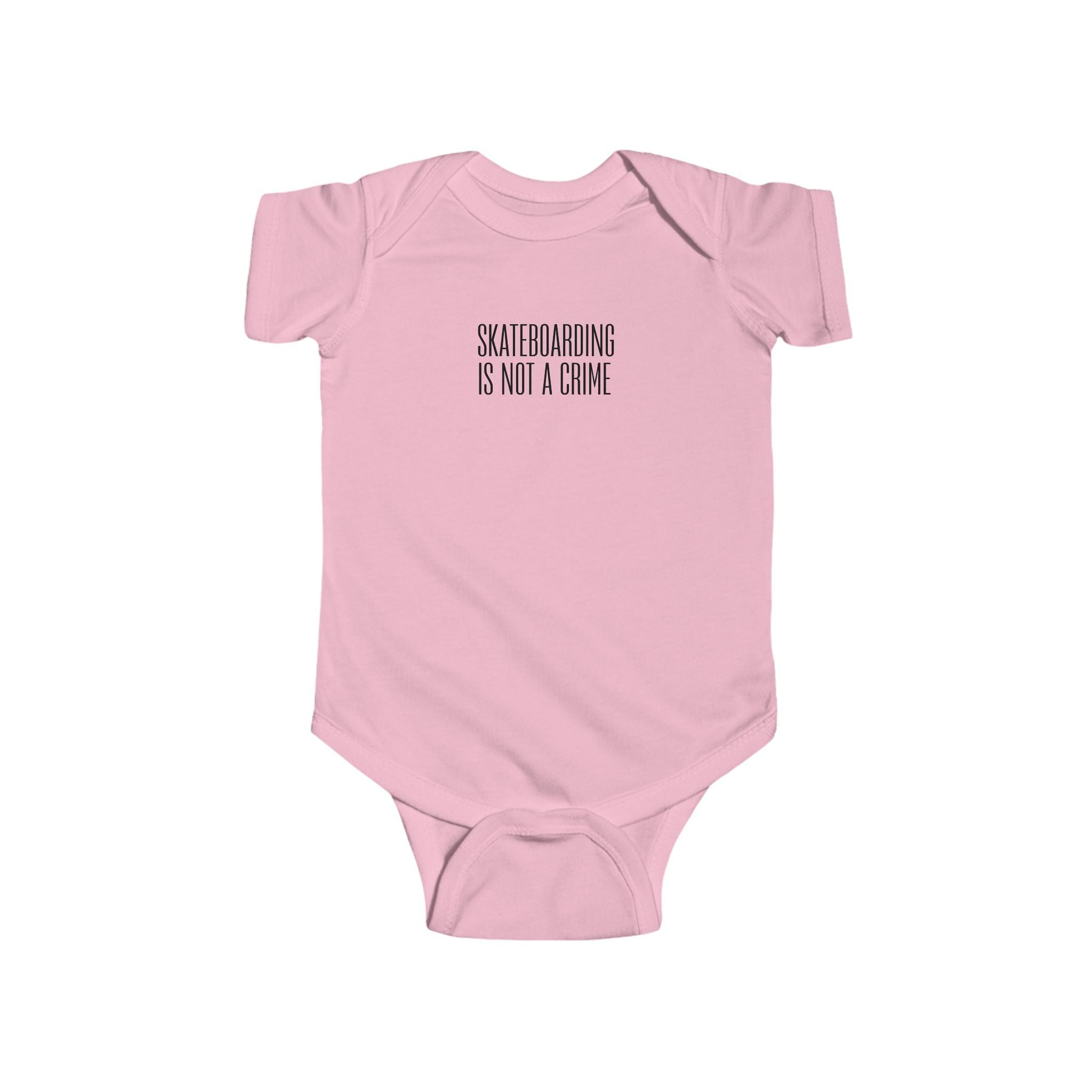 Skateboarding Is Not A Crime Infant Bodysuit