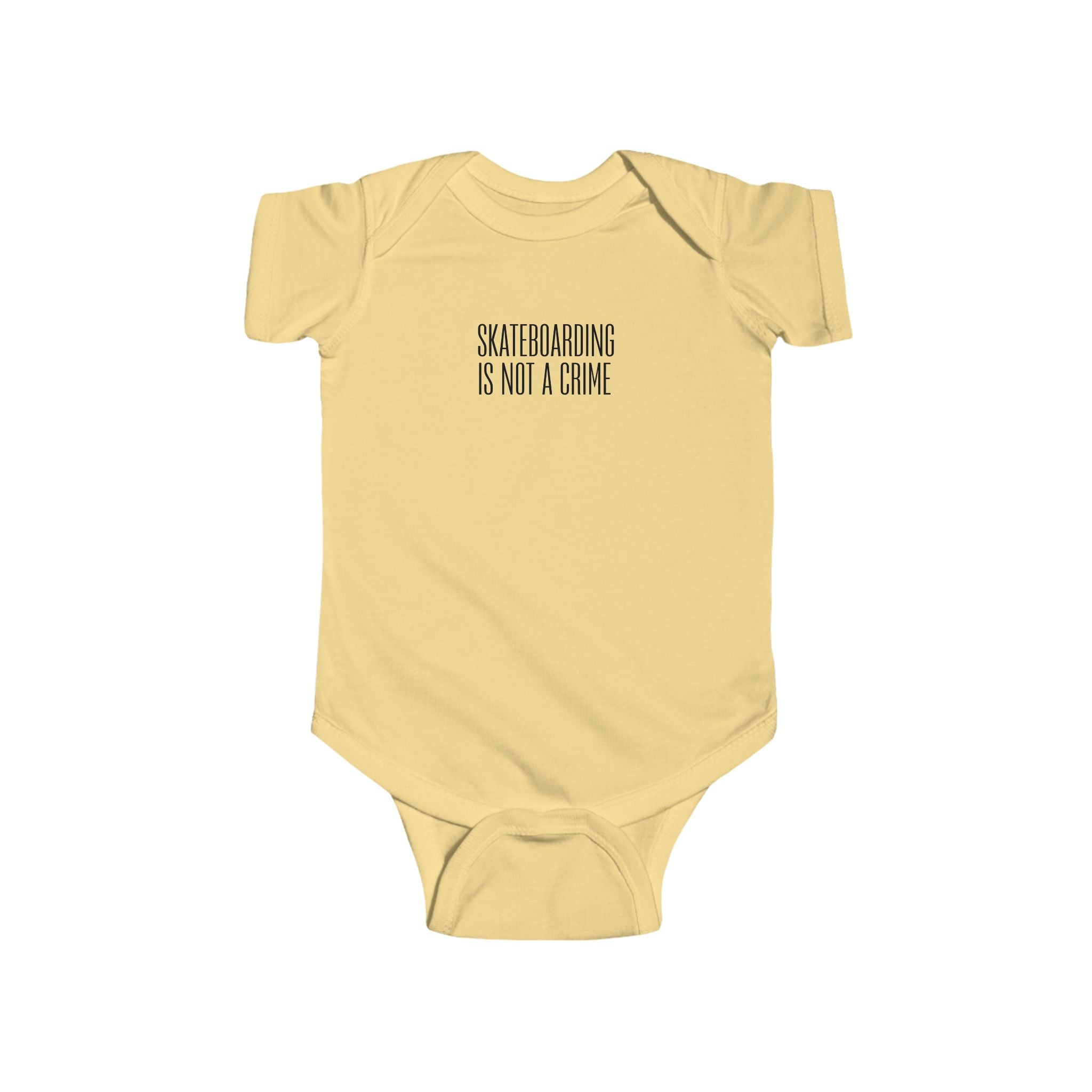 Skateboarding Is Not A Crime Infant Bodysuit